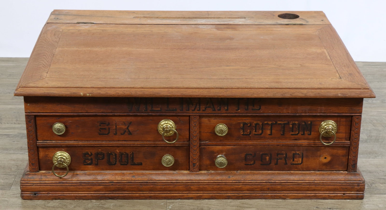 Willimantic Cotton Mills Company Spool Cabinet (1 of 13)