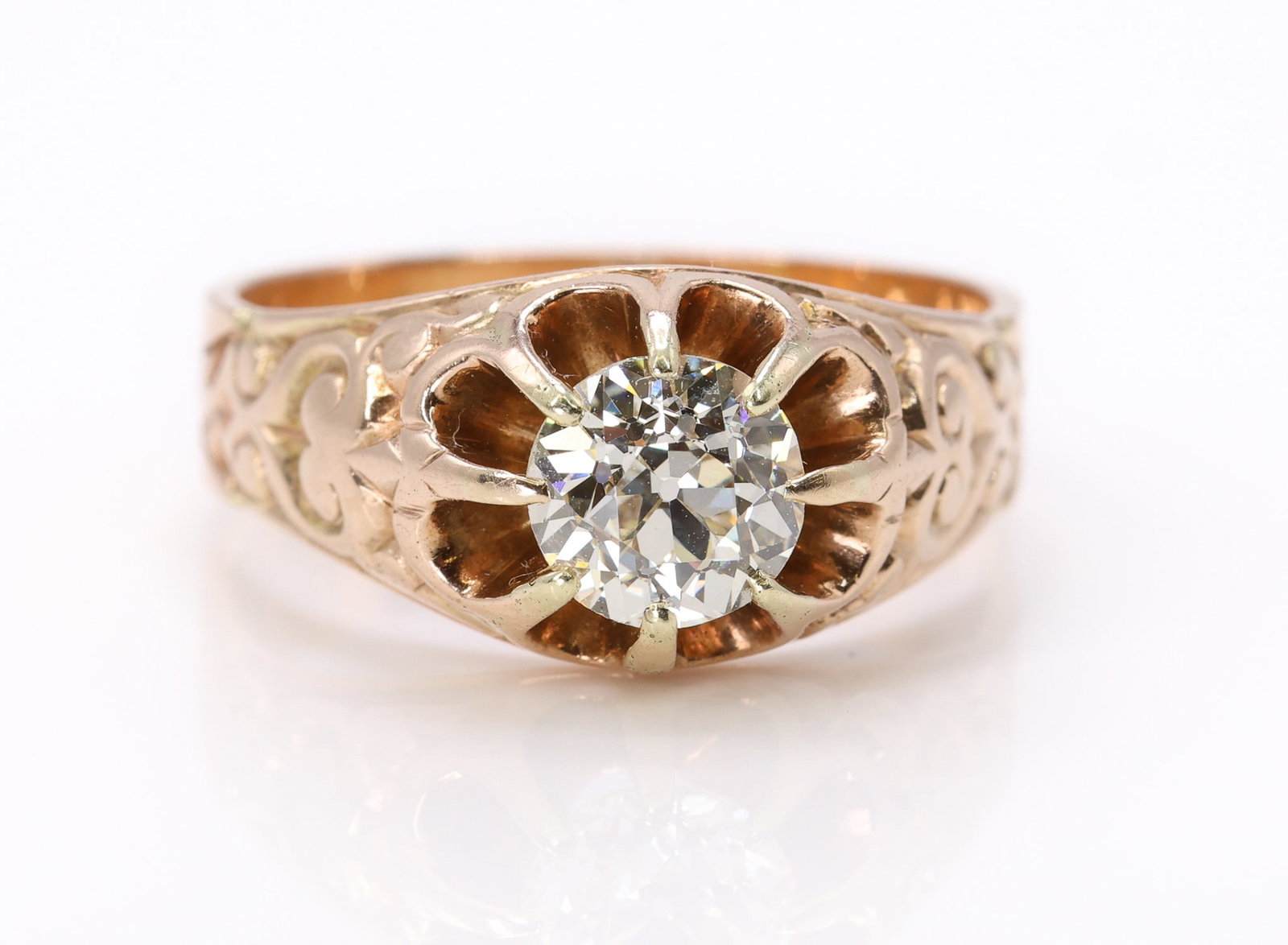 14k YG Diamond Ring, 1.23 Carats (1 of 5)