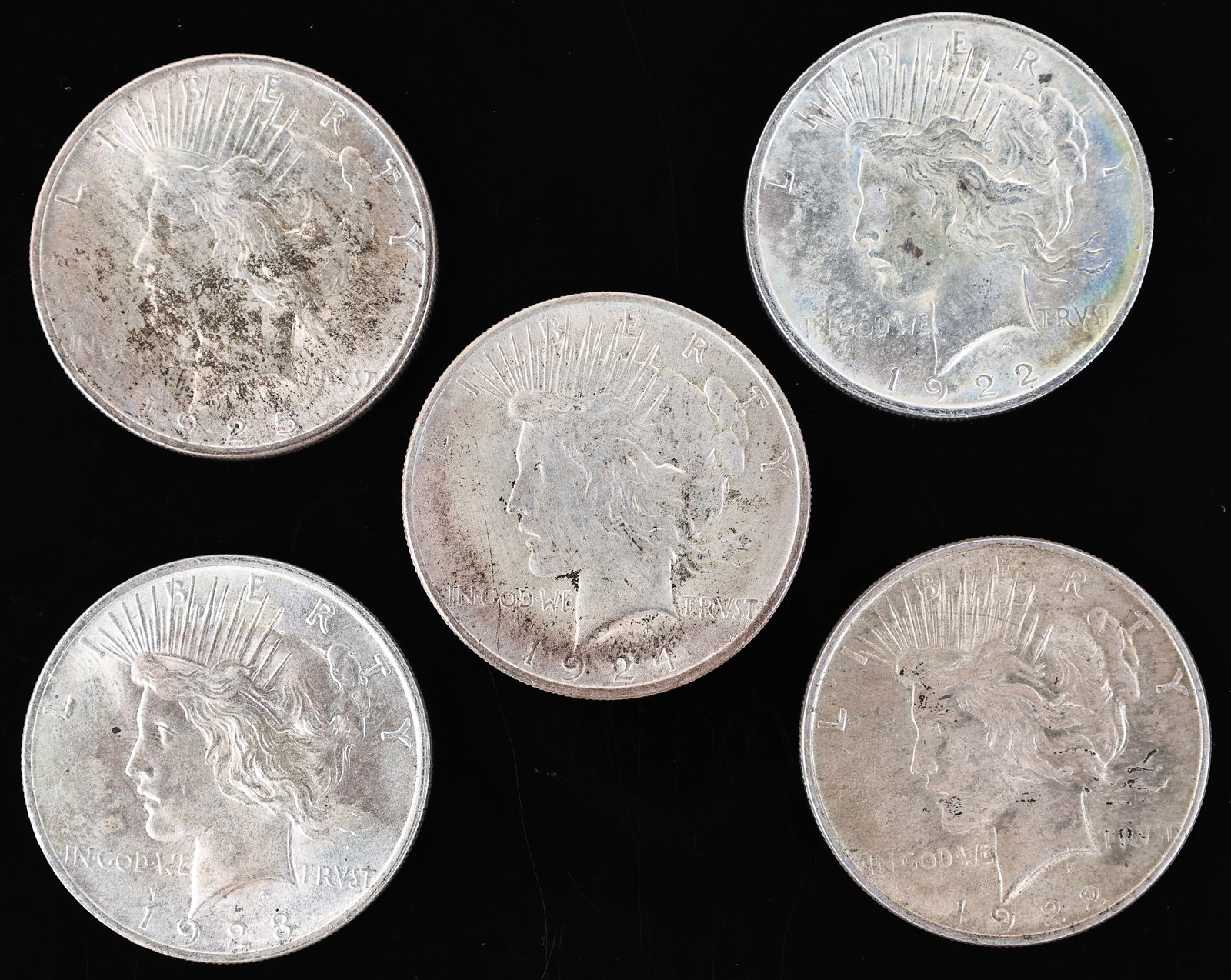 Peace Silver Dollars - 2