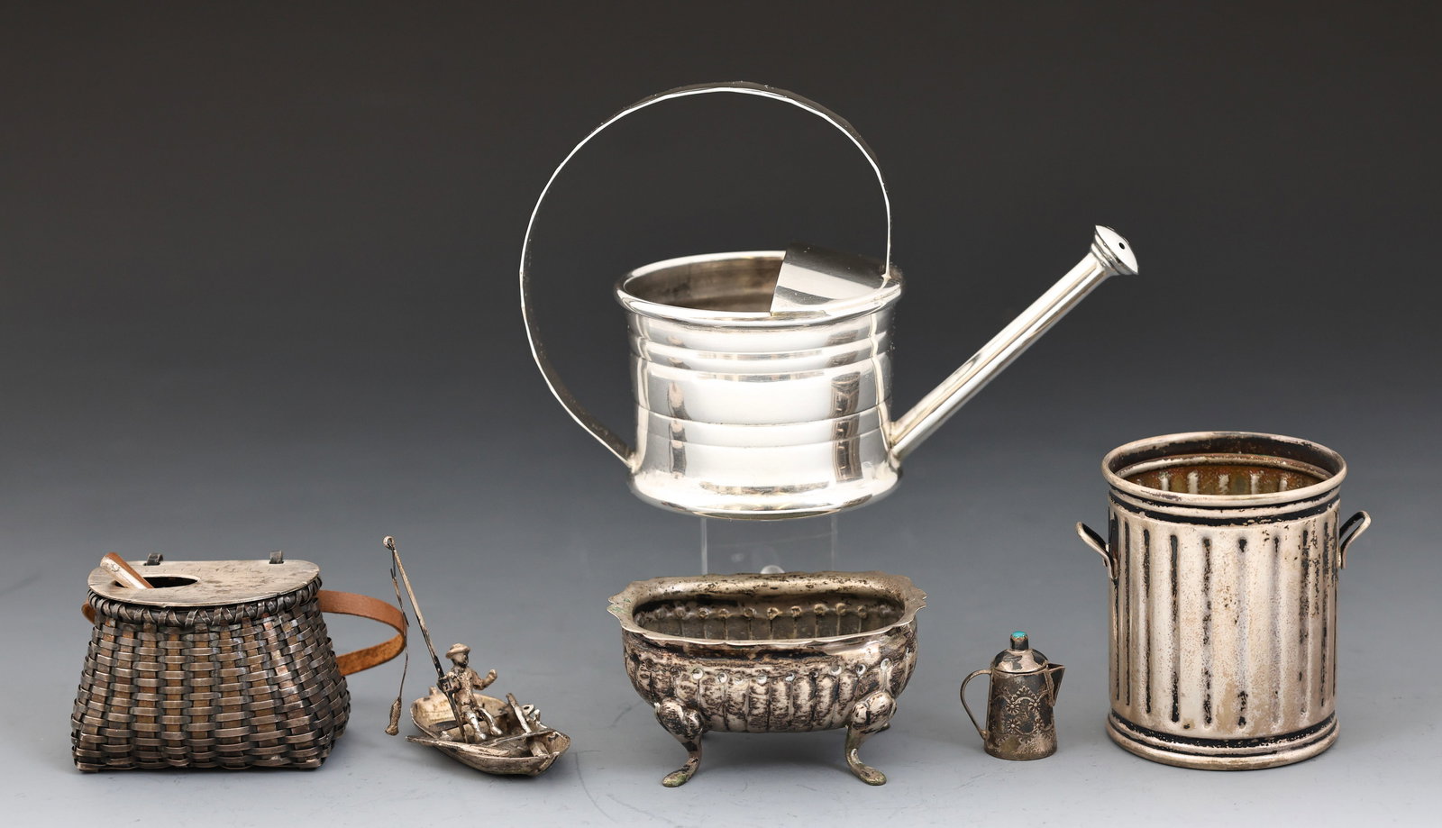 Cartier and Other Silver Miniatures (1 of 12)