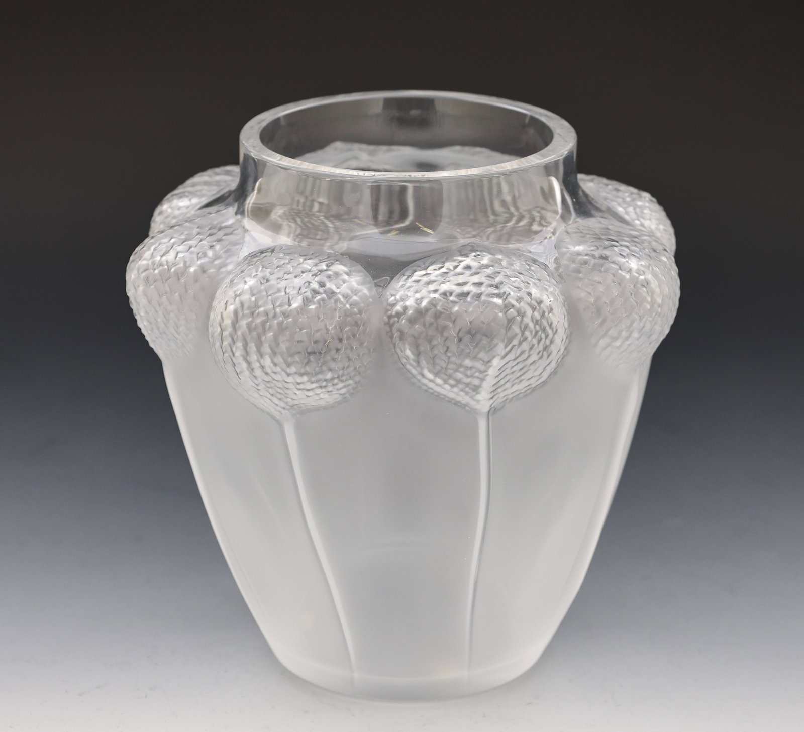 Lalique “Bali?? Crystal Vase (1 of 6)