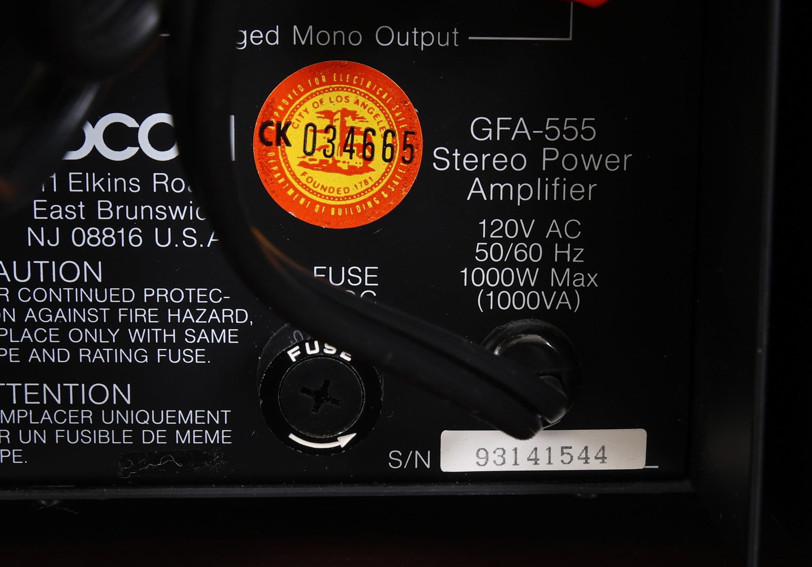 ADCOM Pre-Amp and Amplifier - 14