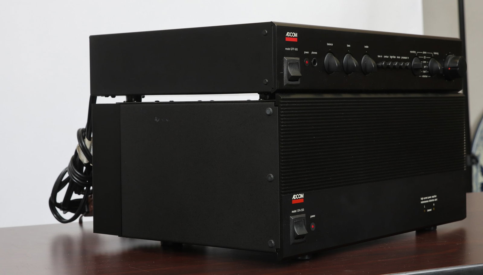 ADCOM Pre-Amp and Amplifier - 7