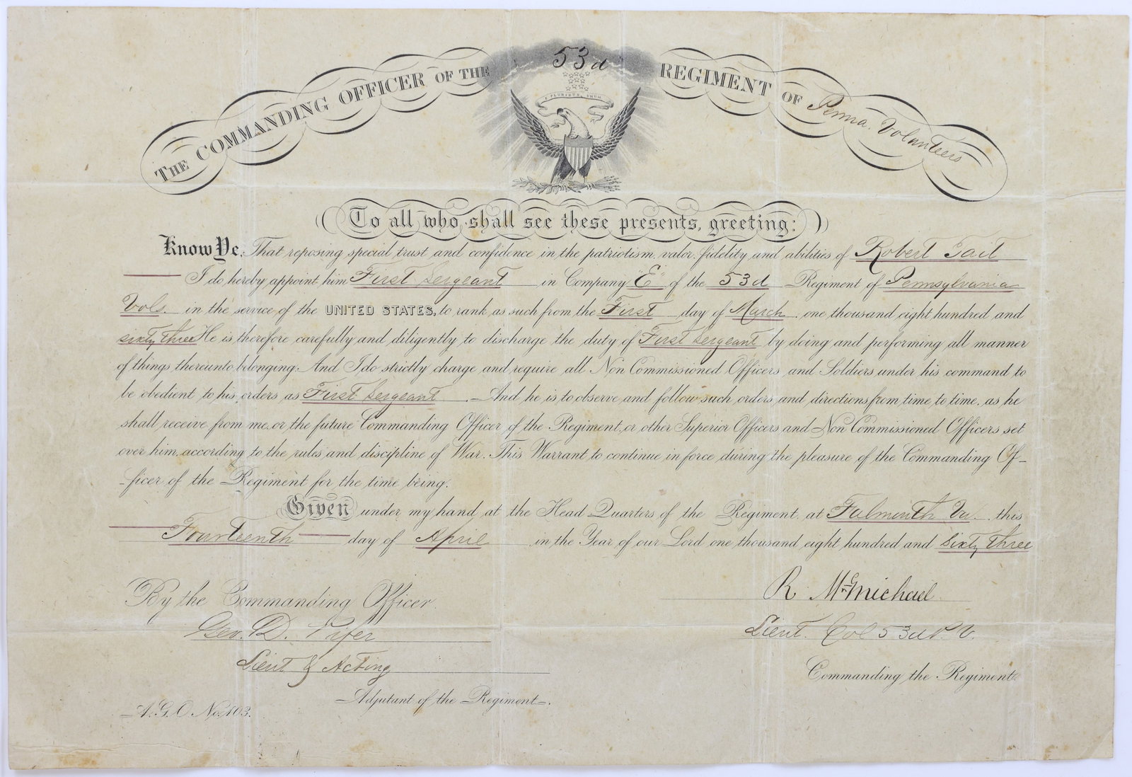 Civil War Warrant and Collection of Colonial & Confederate Currency (1 of 20)