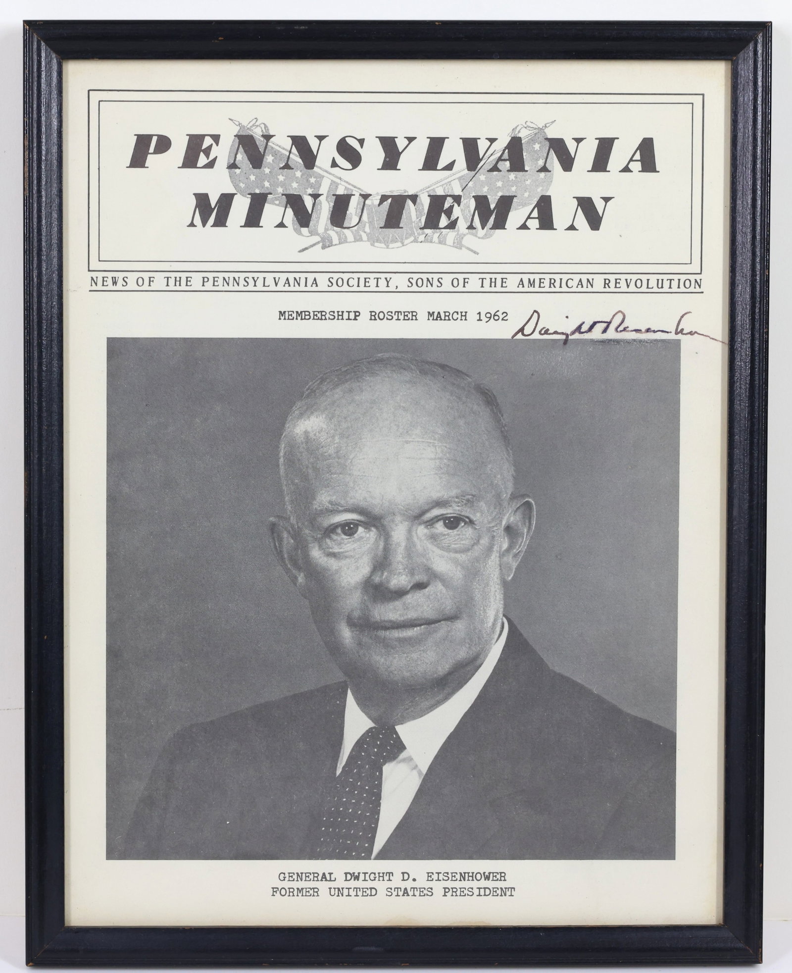 Autograph of Dwight D. Eisenhower (1 of 5)