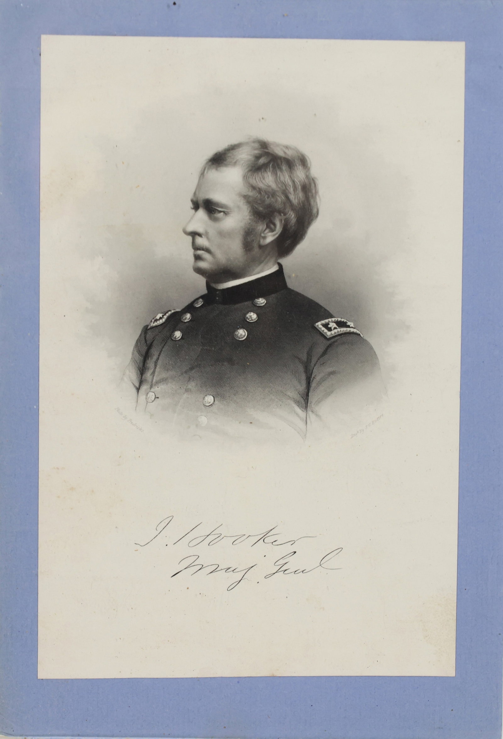 Autograph of Politician and General Joseph Hooker (1 of 5)