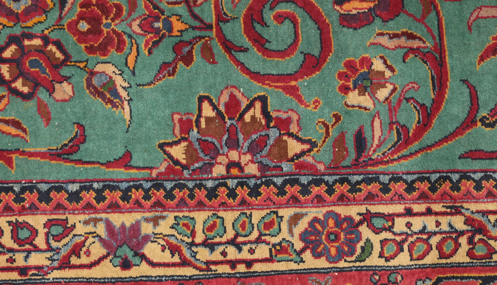 Persian Kerman Carpet - 11