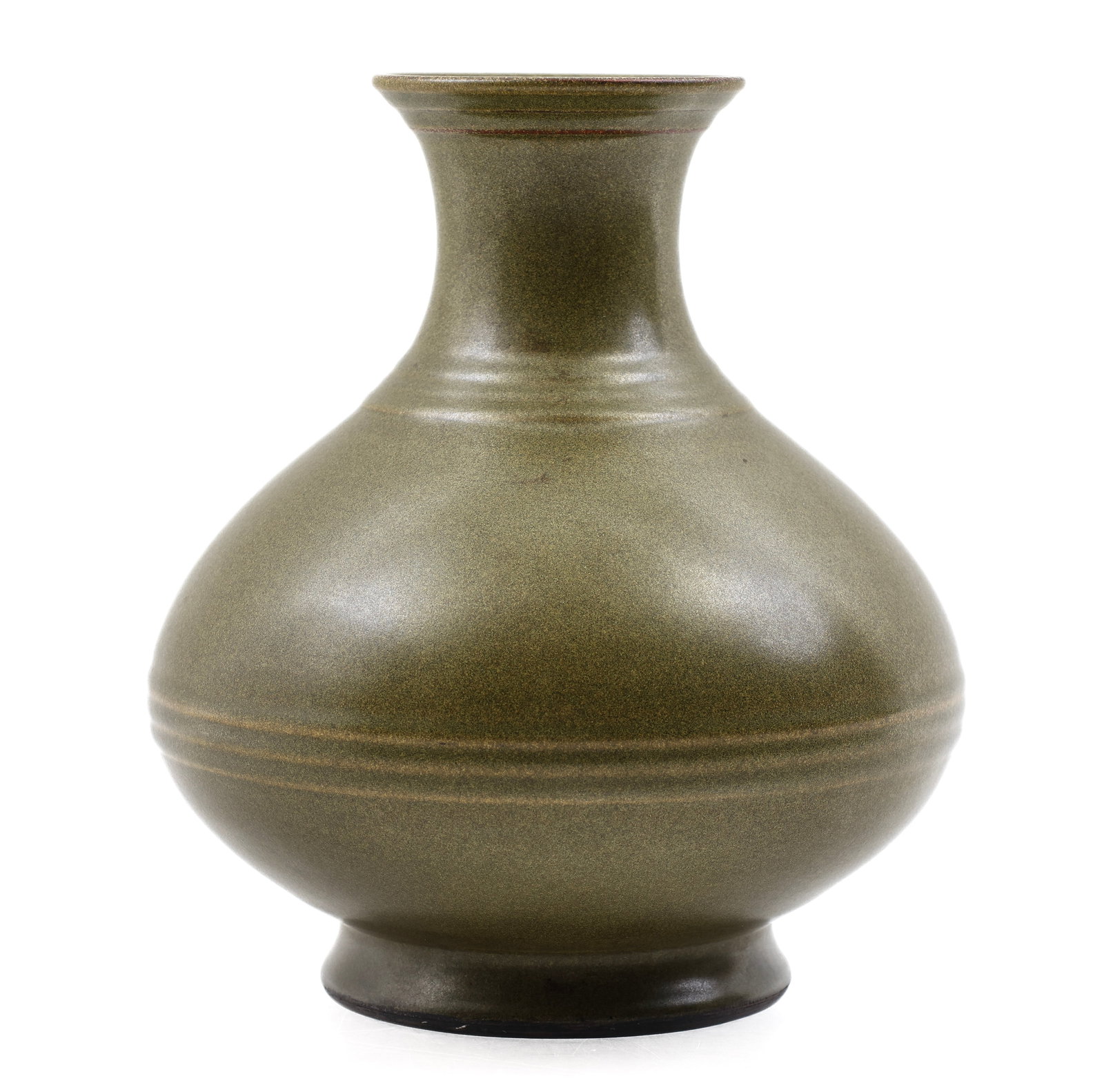 Chinese Teadust Glaze Porcelain Vase (1 of 7)