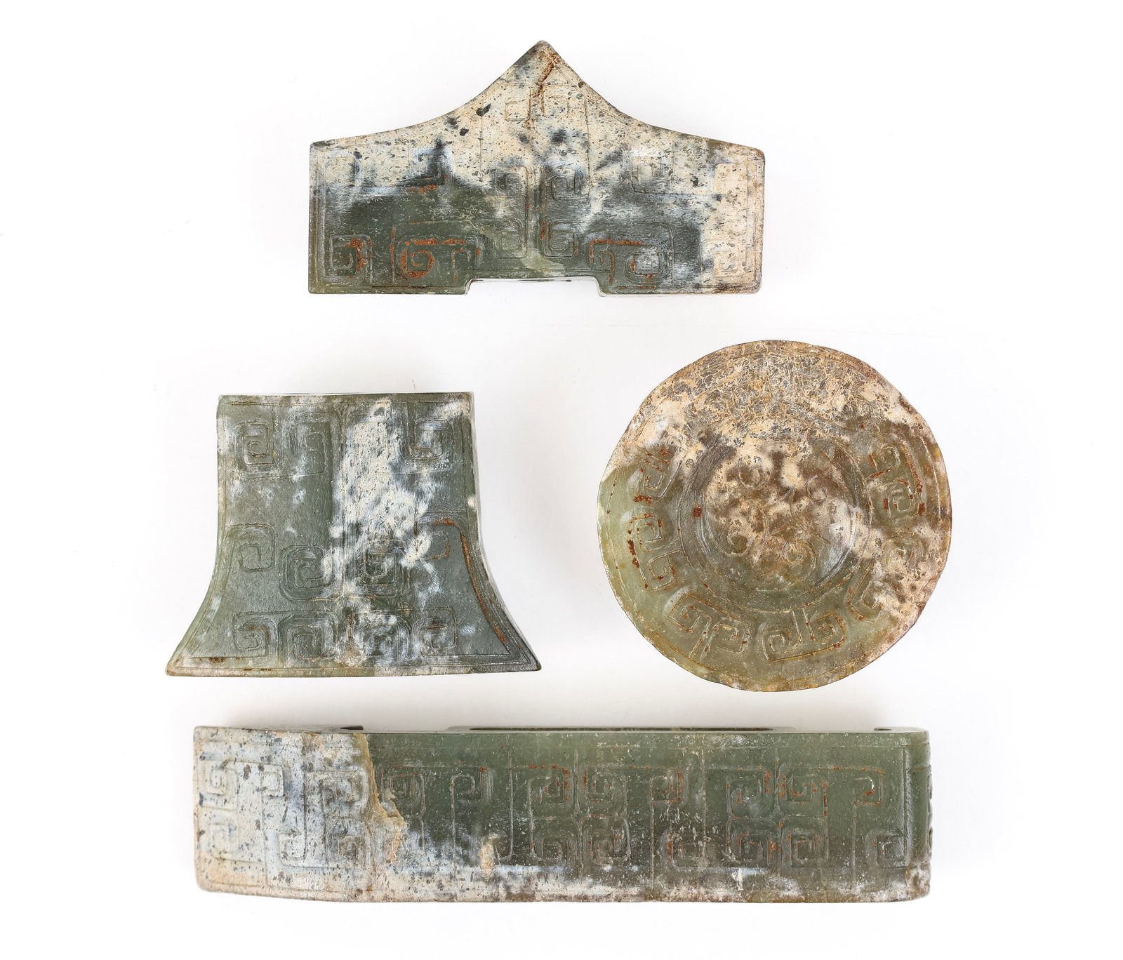 Chinese Jade Sword Fittings (1 of 10)