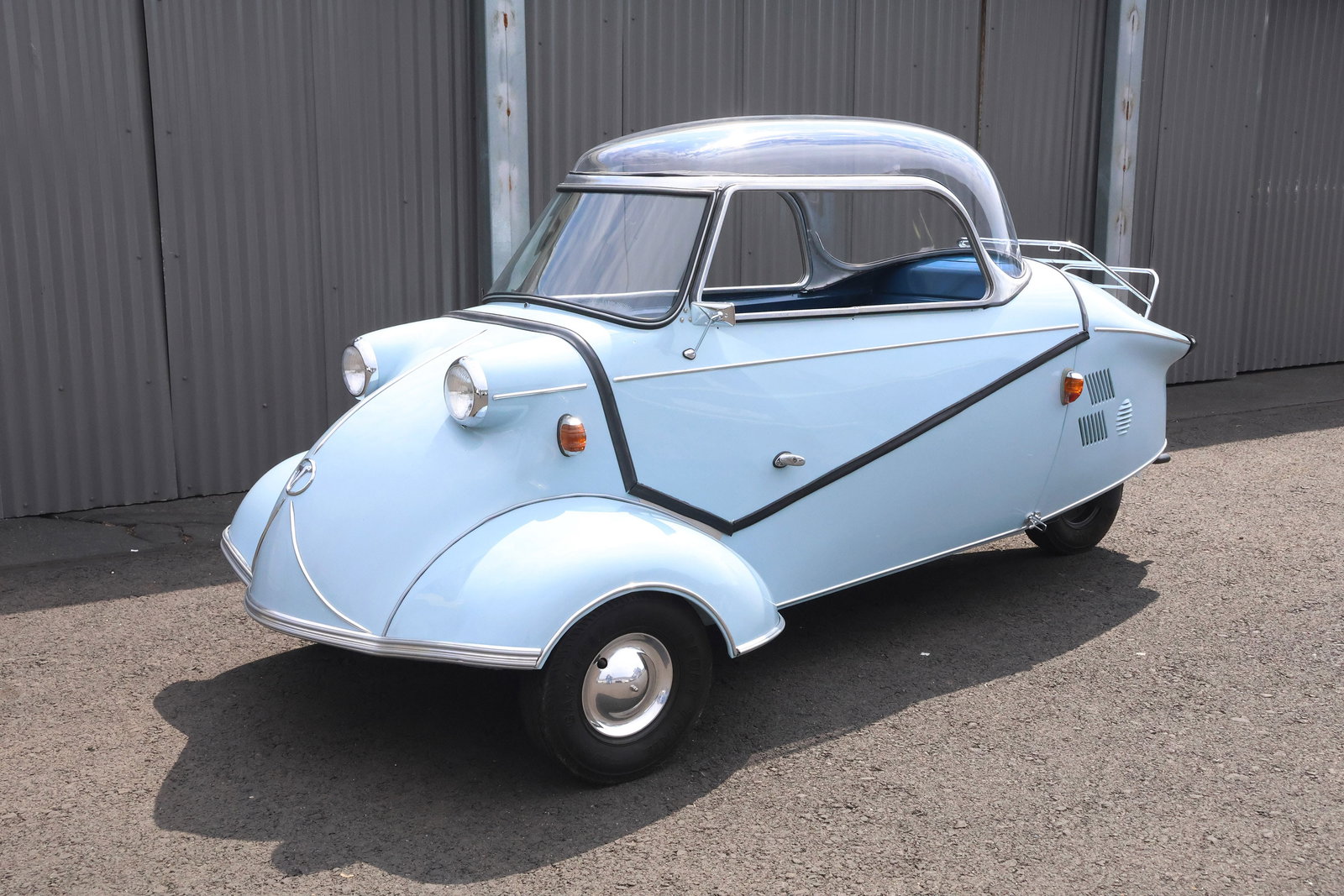 1957 Messerschmitt KR200: Year: 1957 Make: Messerschmitt Model: KR 200 Mileage: Unknown Engine Type: 2 stroke Transmission: Manual VIN #: 62329 Features and Notes: 1957 Messerschmitt KR 200. Manual four speed transmission, rev