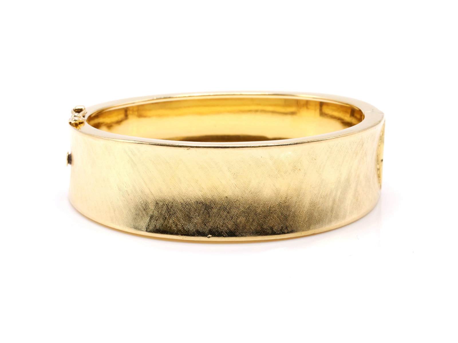 14k YG Bangle Bracelet - 2