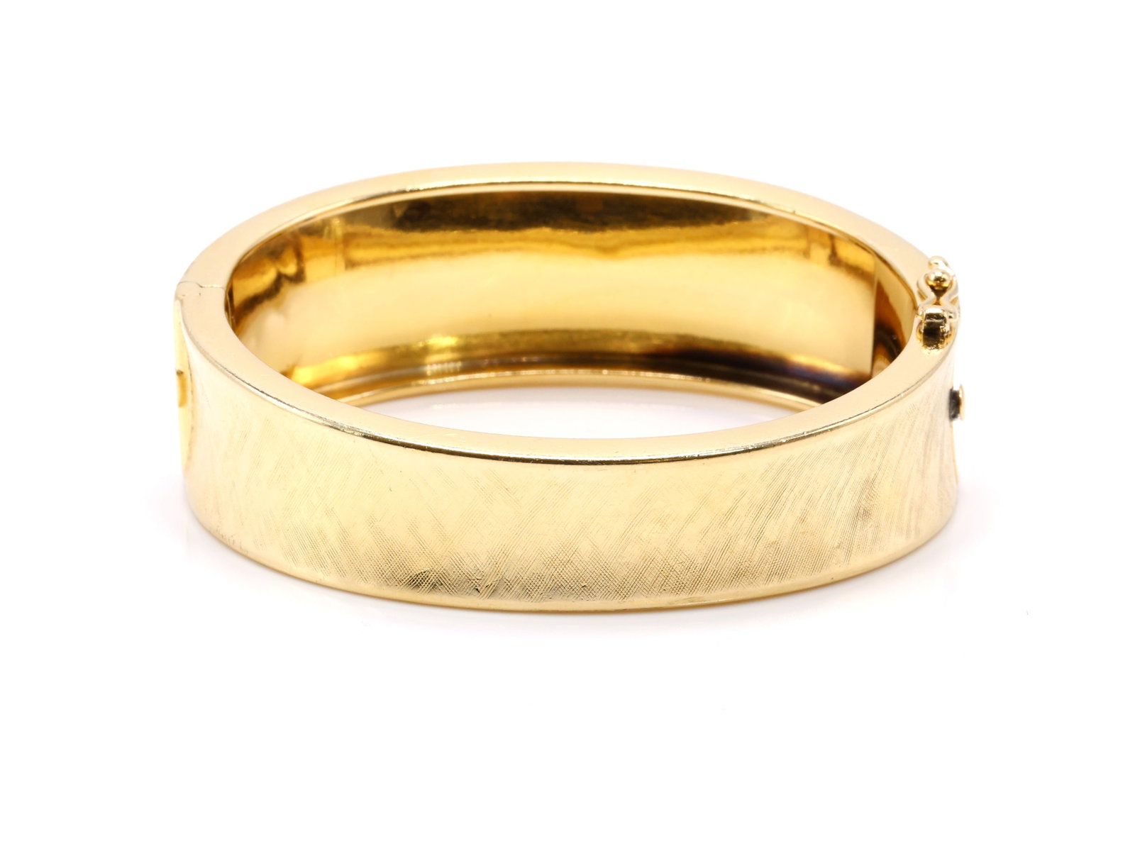 14k YG Bangle Bracelet - 4