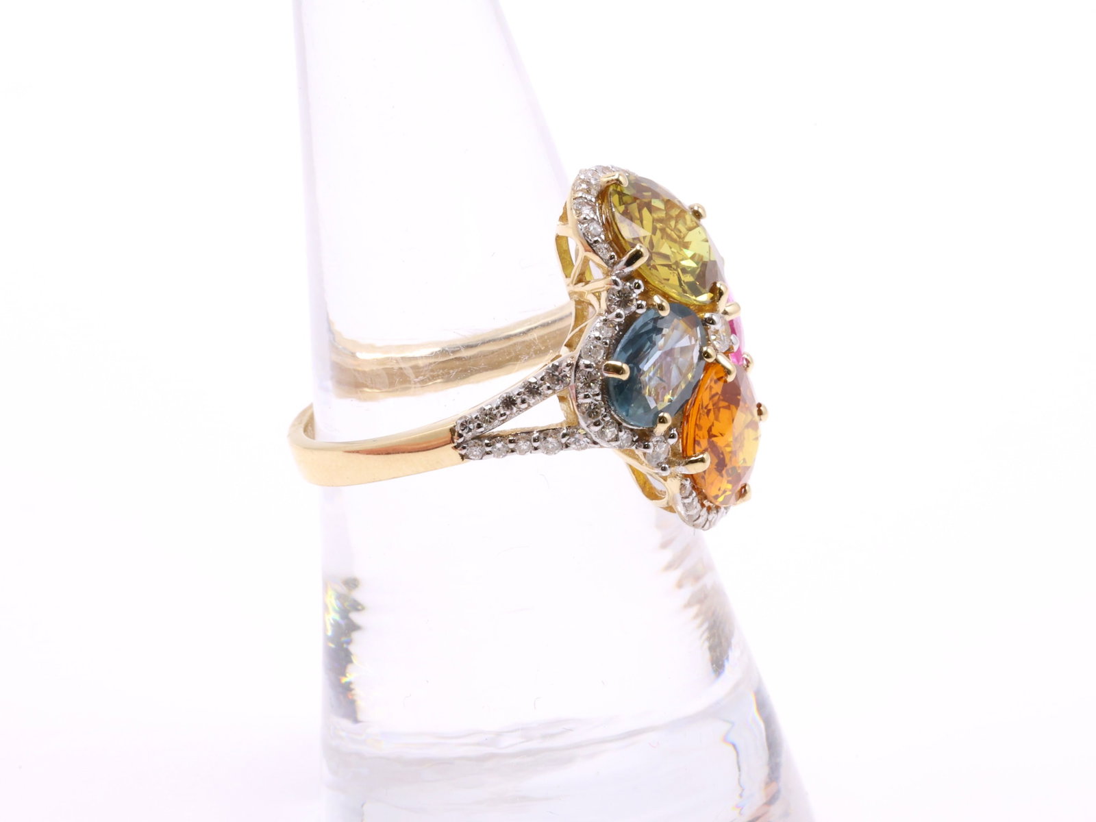14K YG Sapphire Ring - 3