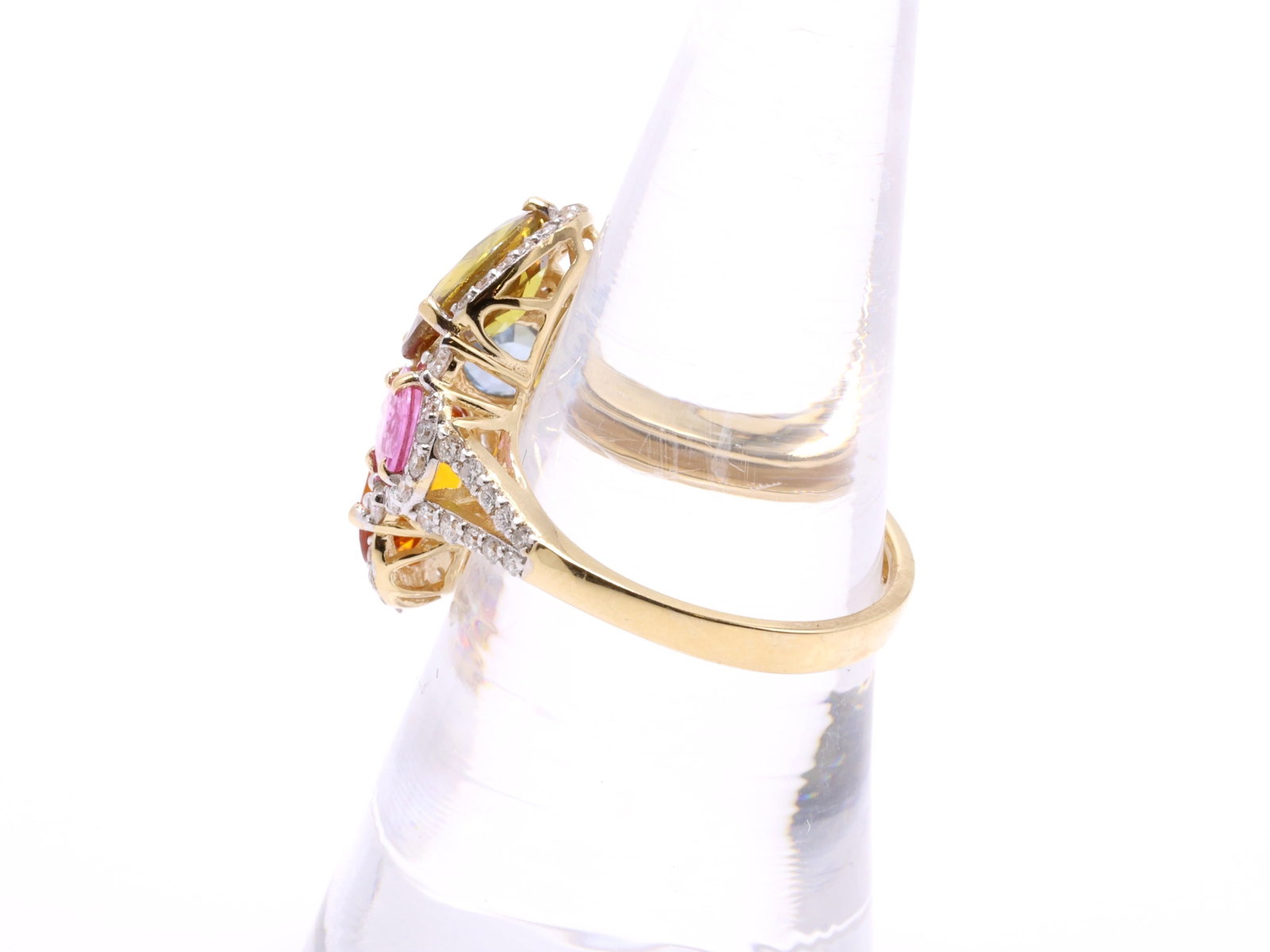 14K YG Sapphire Ring - 4