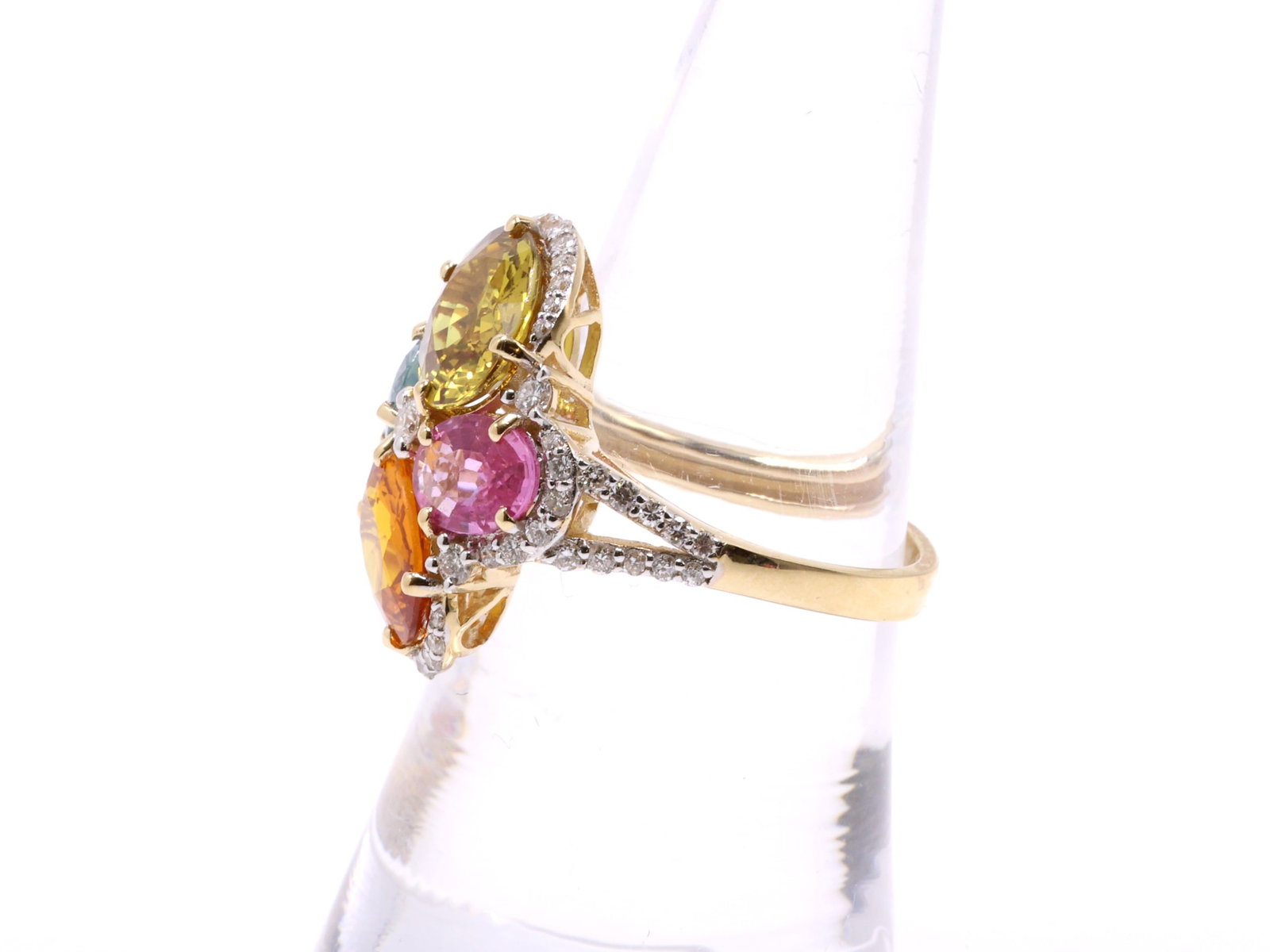 14K YG Sapphire Ring - 5