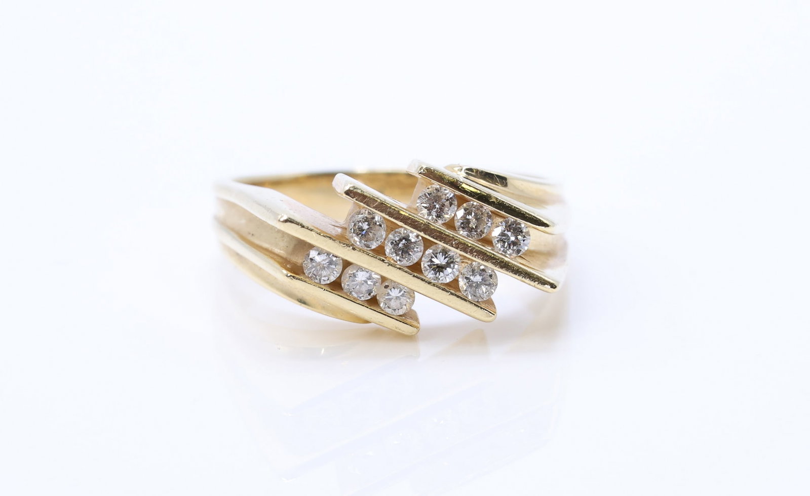14k YG Diamond Ring - 2