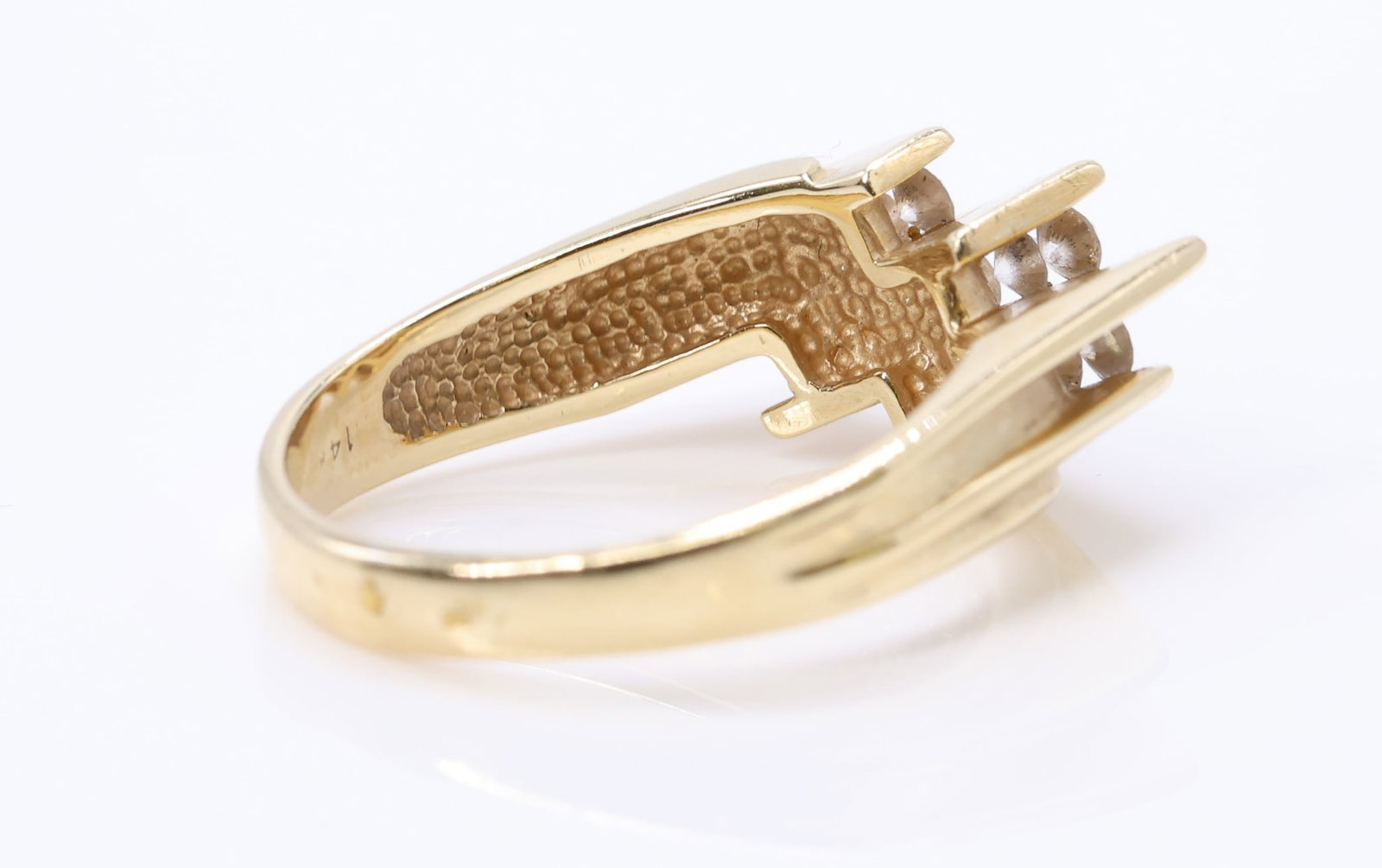14k YG Diamond Ring - 4