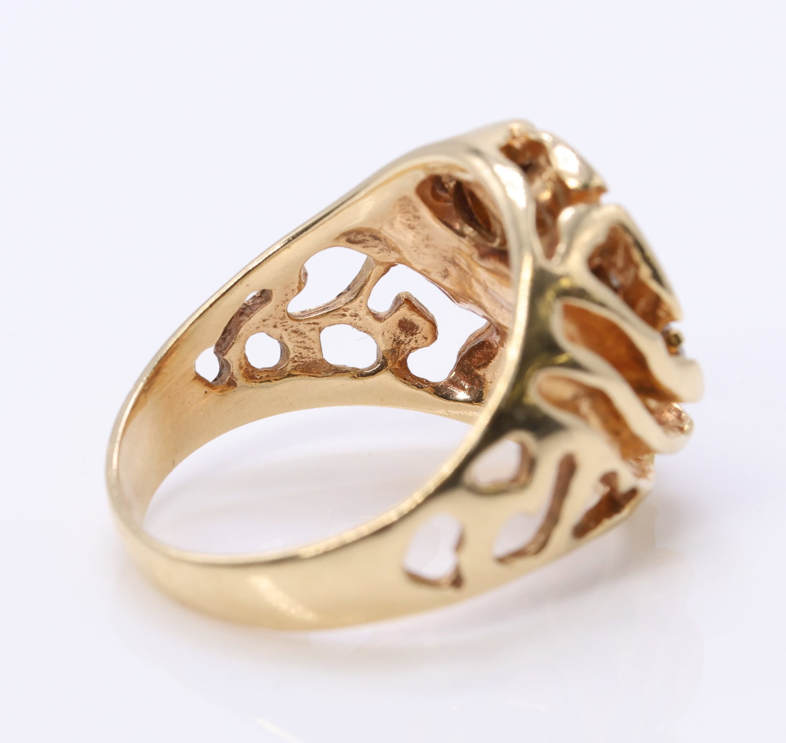 14k YG Diamond Ring - 6