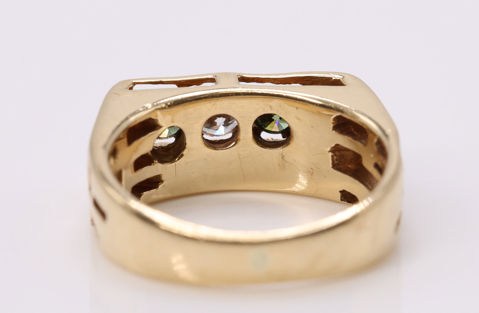 14k YG Diamond Ring - 5