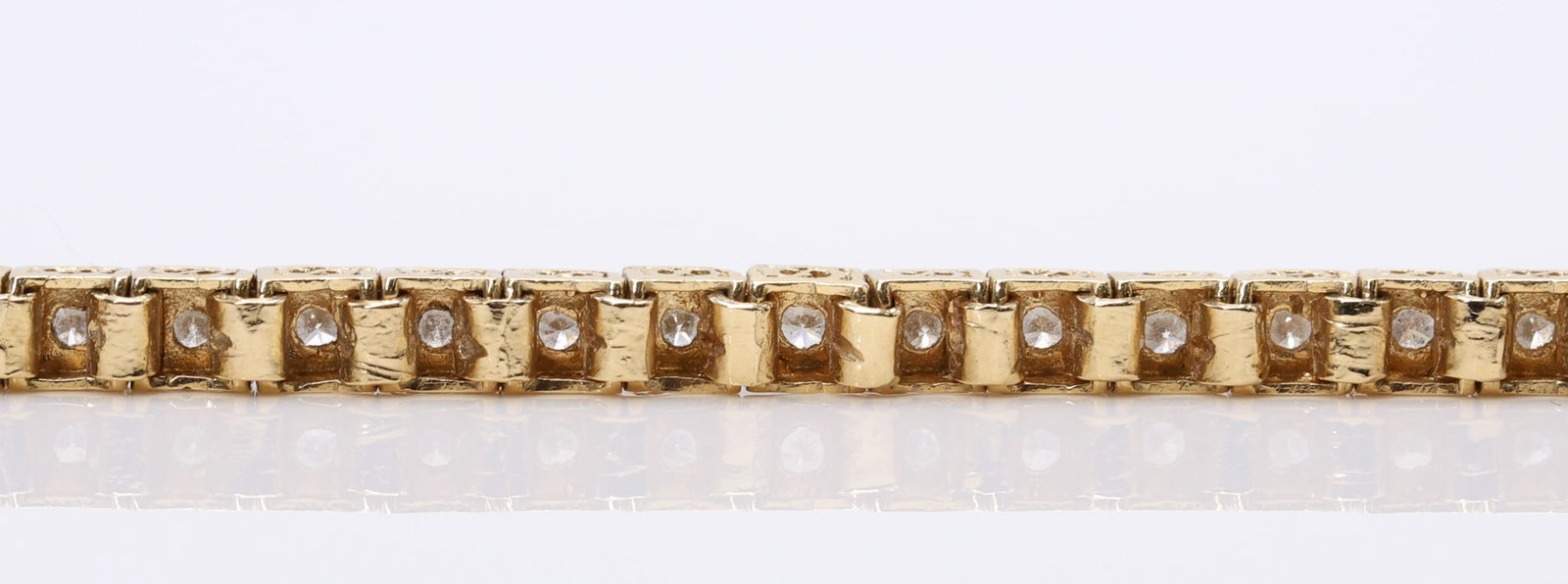 14k Diamond Bracelet - 5