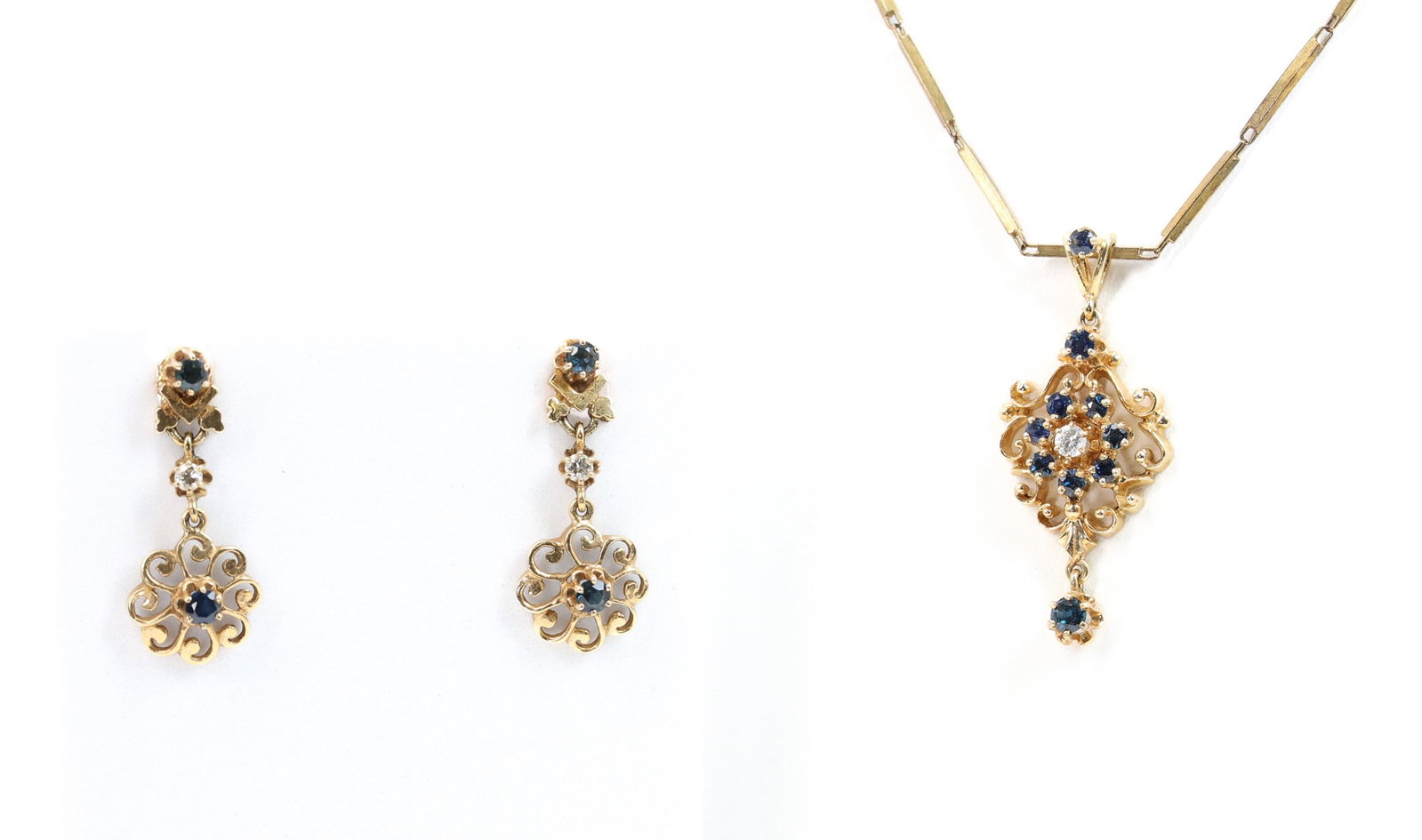 14k YG Sapphire Suite (1 of 16)