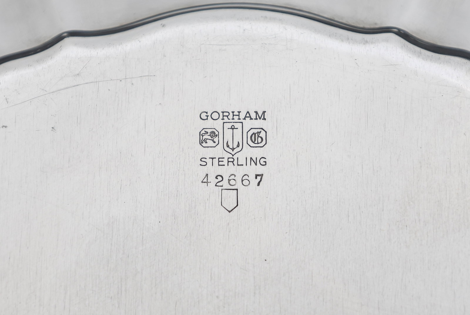 Gorham "Chippendale" Sterling Silver Serving Bowl - 6