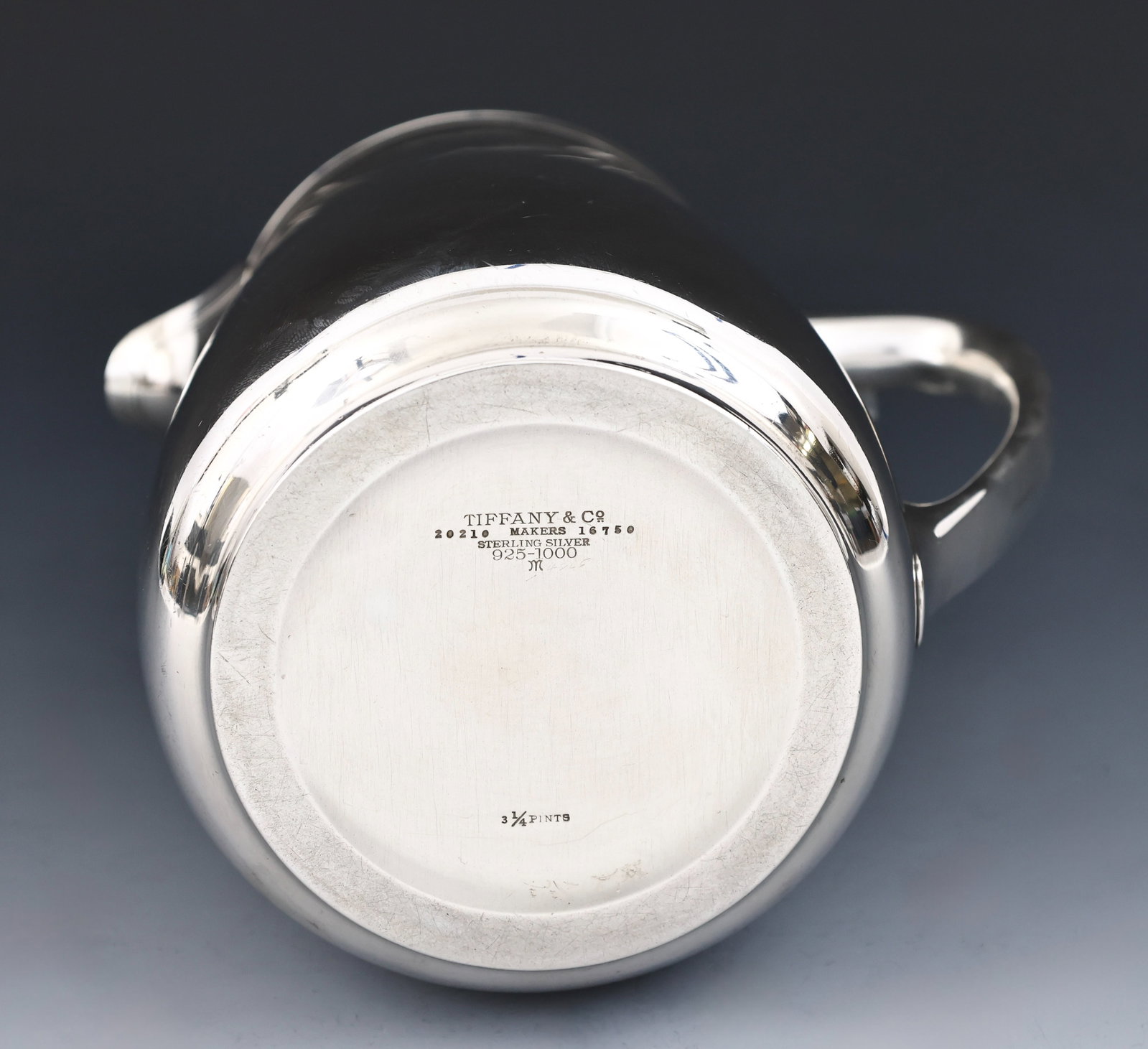 Tiffany Sterling Silver Pitcher - 5