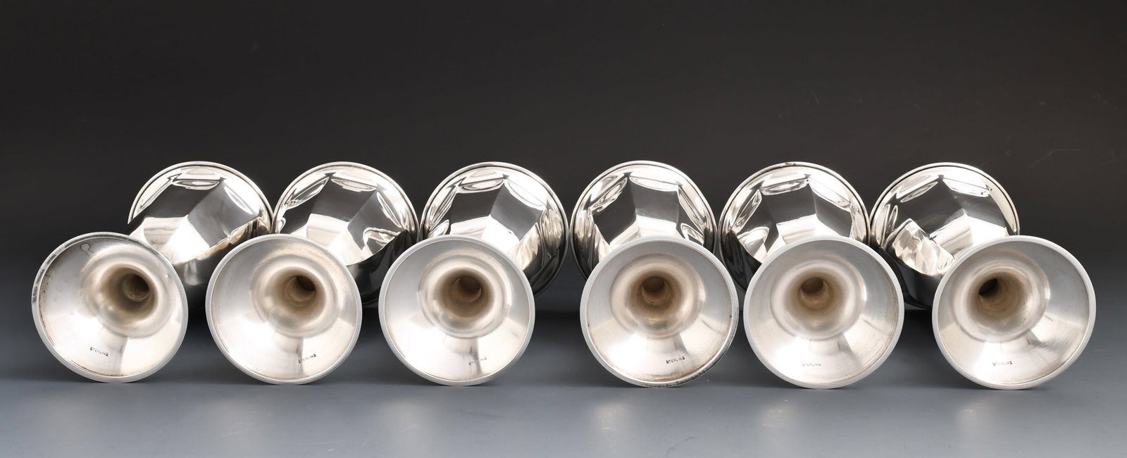 Sterling Silver Goblets - 6