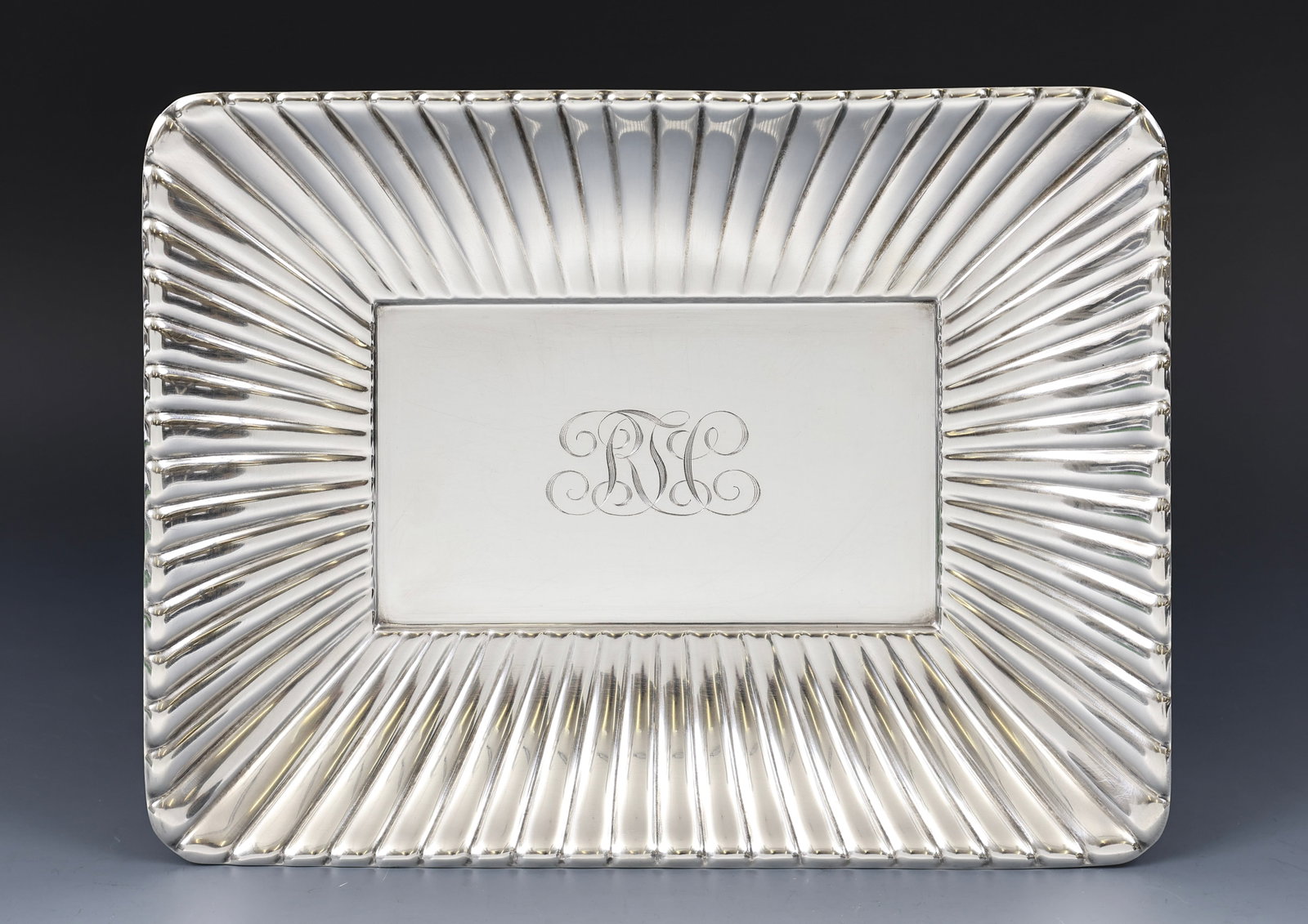 Reed and Barton "Trajan" Sterling Silver Sandwich Plate (1 of 7)