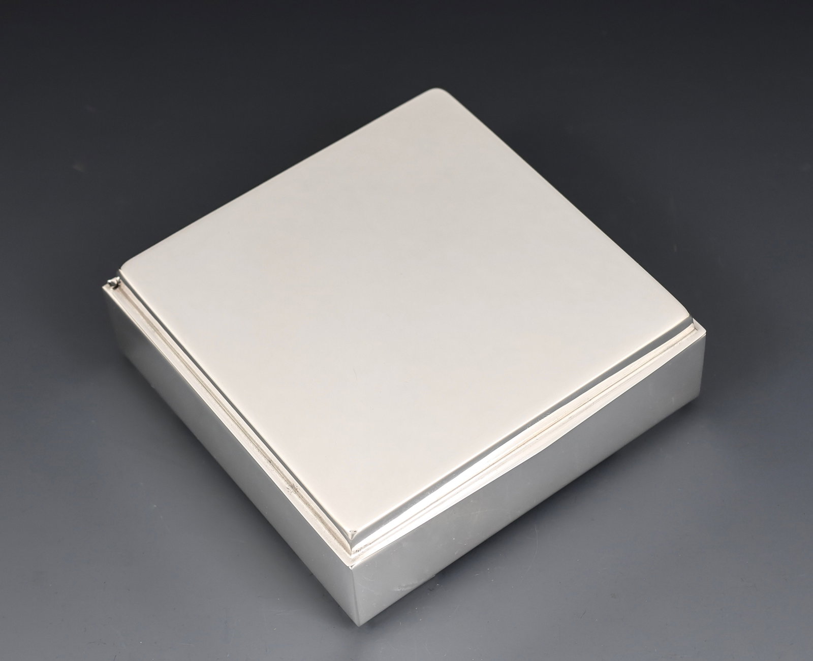 E. Dragsted Sterling Silver Cigarette Boxes - 4