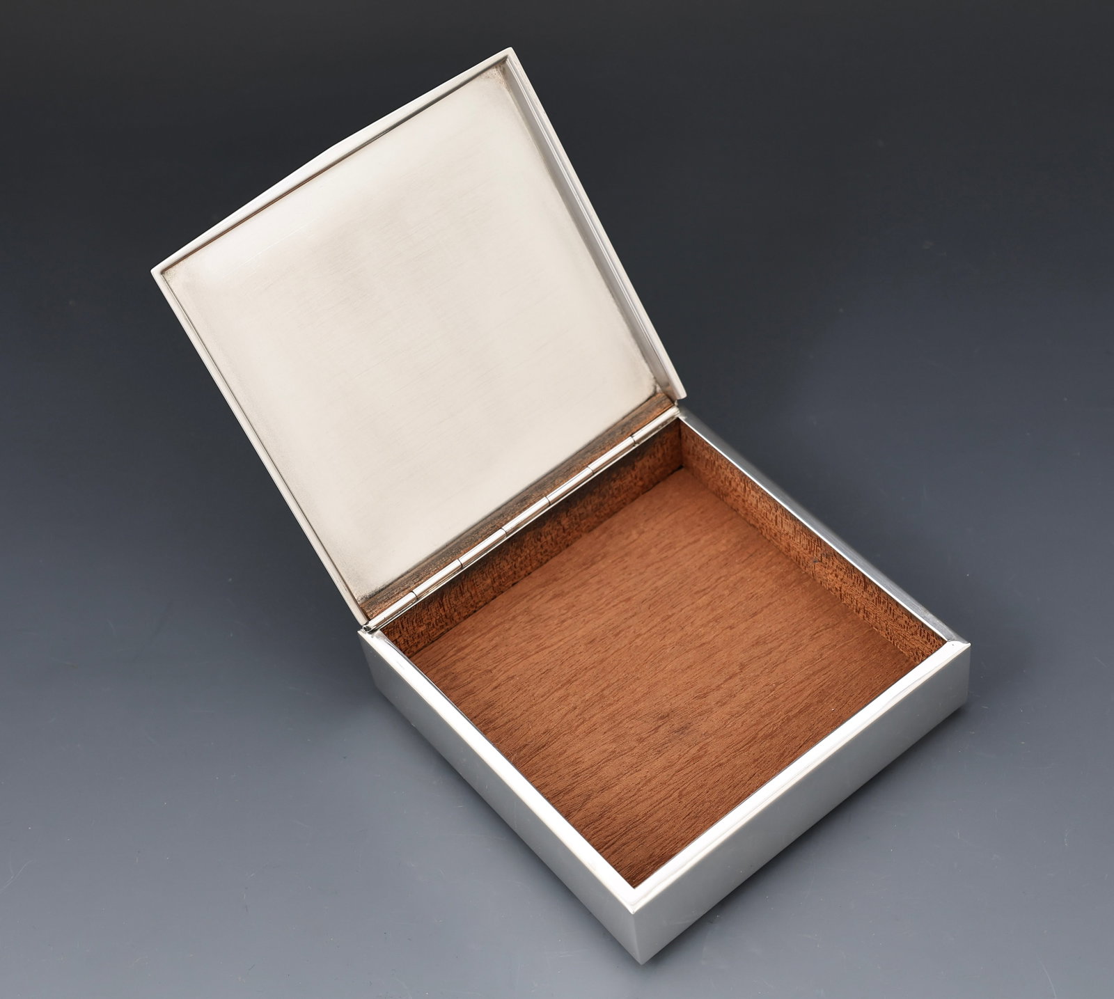 E. Dragsted Sterling Silver Cigarette Boxes - 5