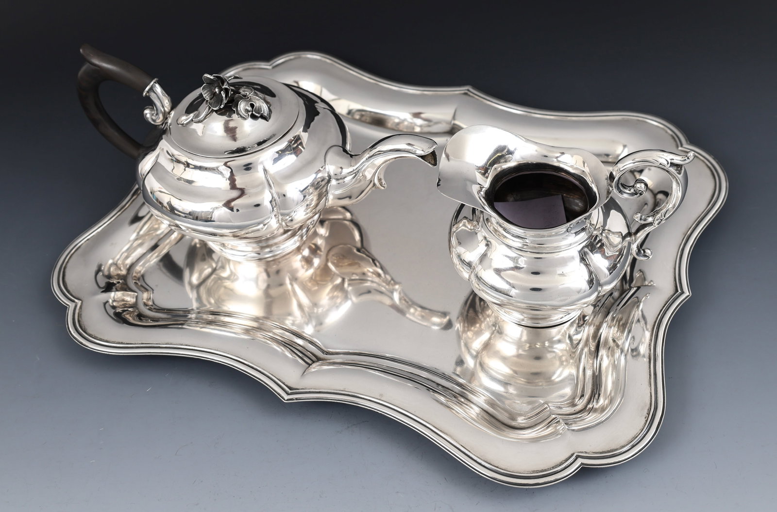 Dutch Silver Tea Wares - 2