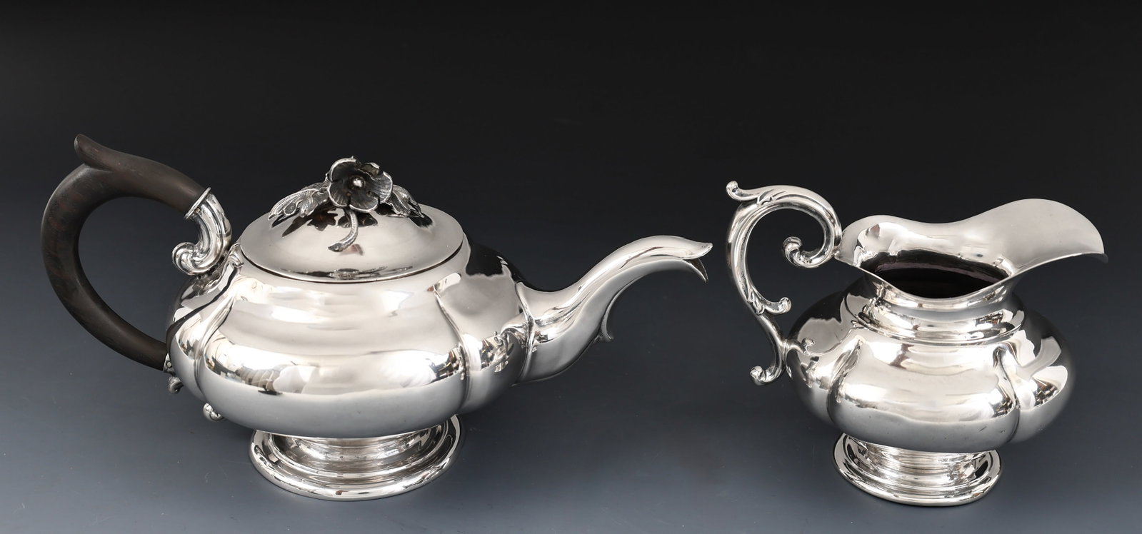 Dutch Silver Tea Wares - 9