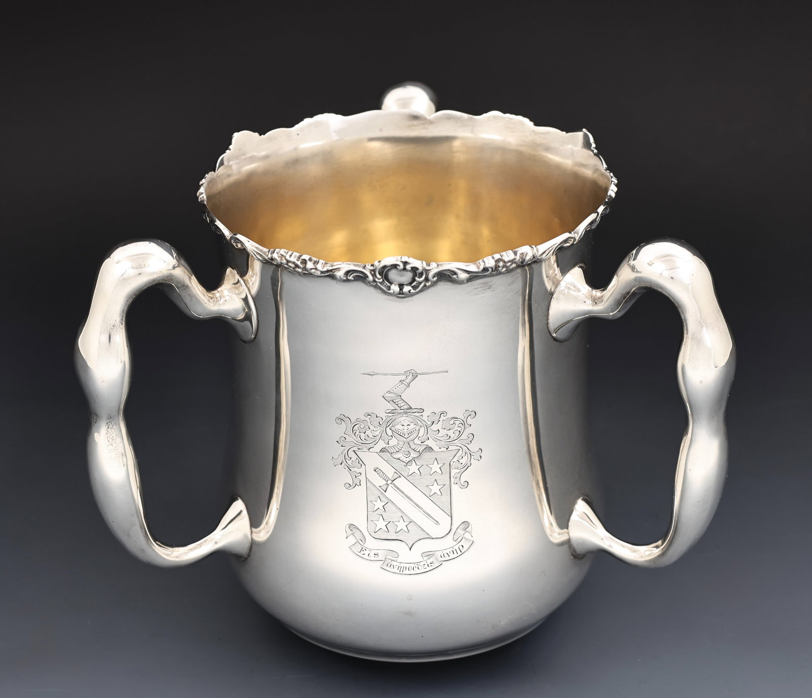 Phi Delta Theta Sterling Silver Presentation Wassail Cup (1 of 14)