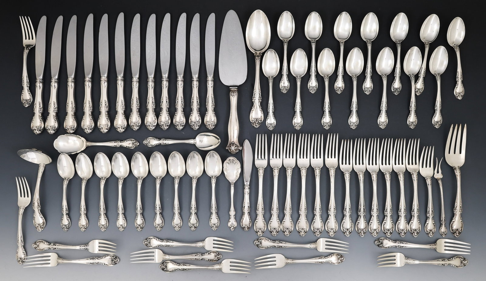 Gorham "Melrose" Sterling Silver Flatware (1 of 7)