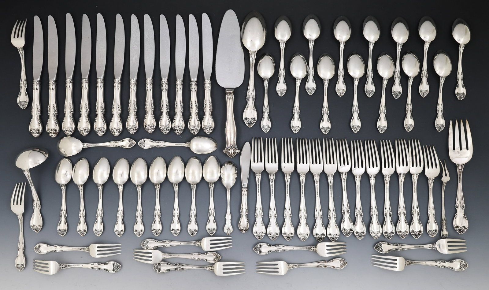 Gorham "Melrose" Sterling Silver Flatware - 2