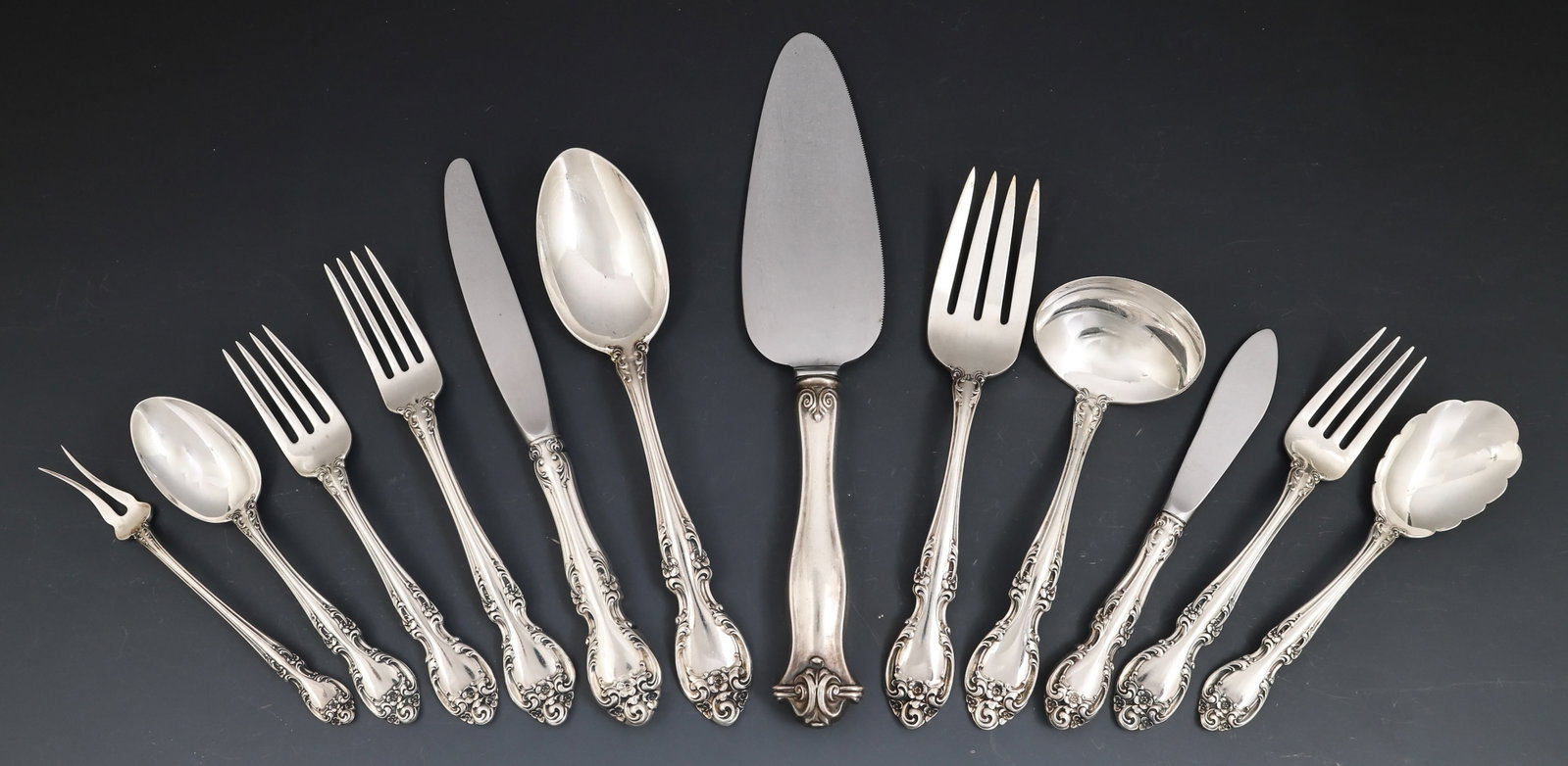 Gorham "Melrose" Sterling Silver Flatware - 3