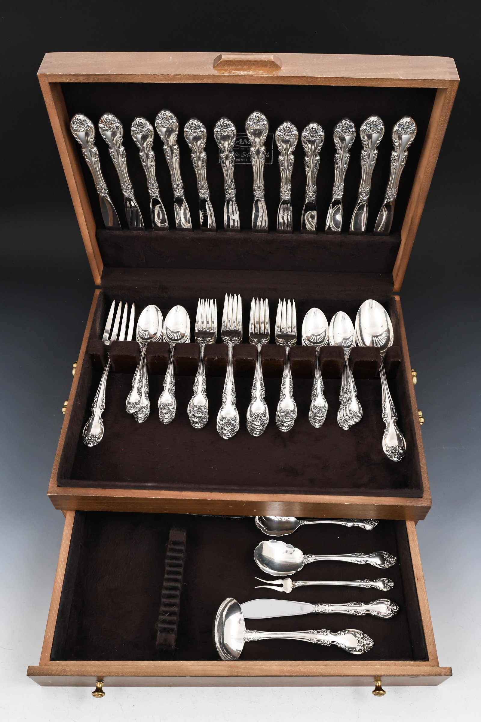 Gorham "Melrose" Sterling Silver Flatware - 6