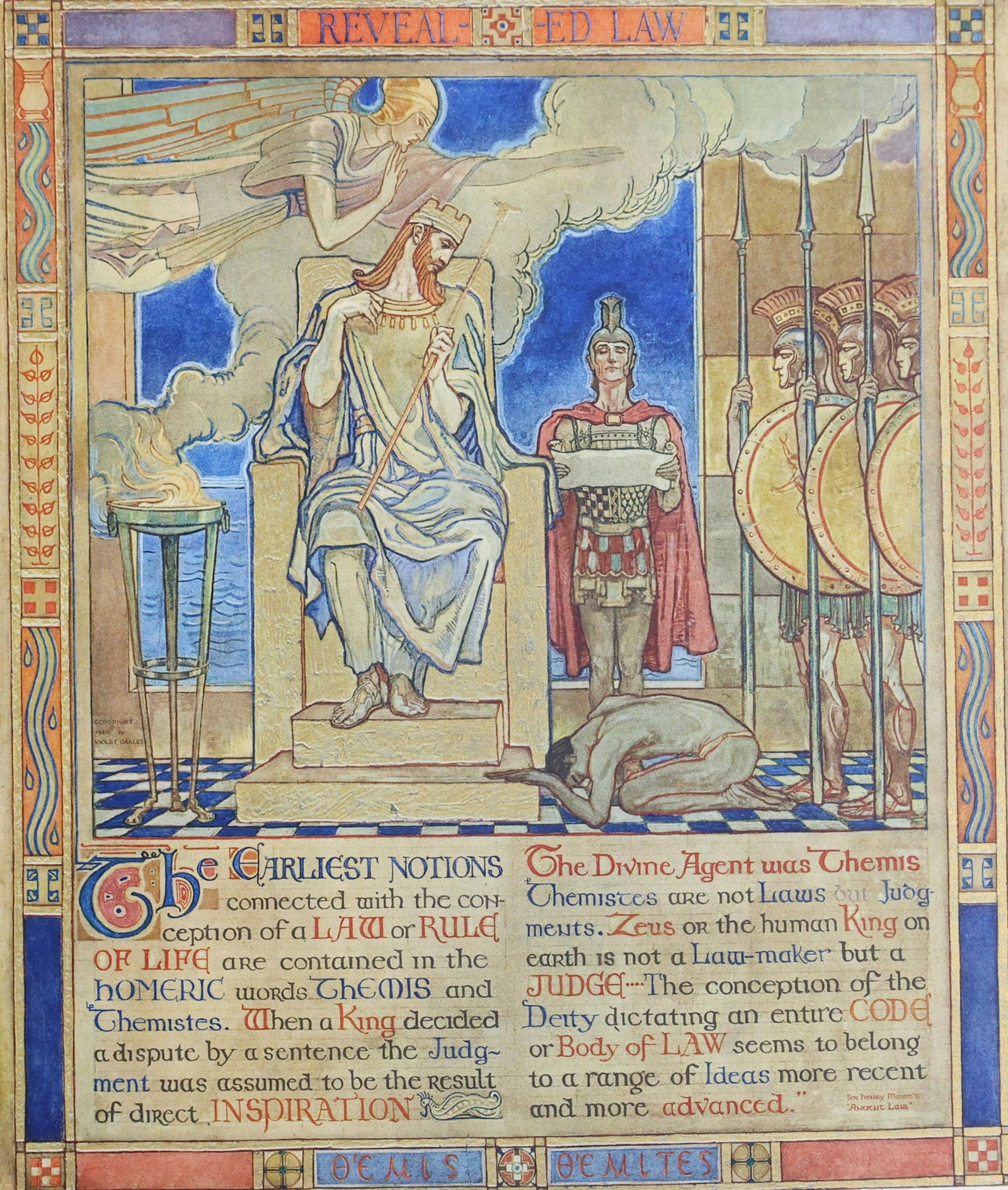 Violet Oakley Signed Folio - 11