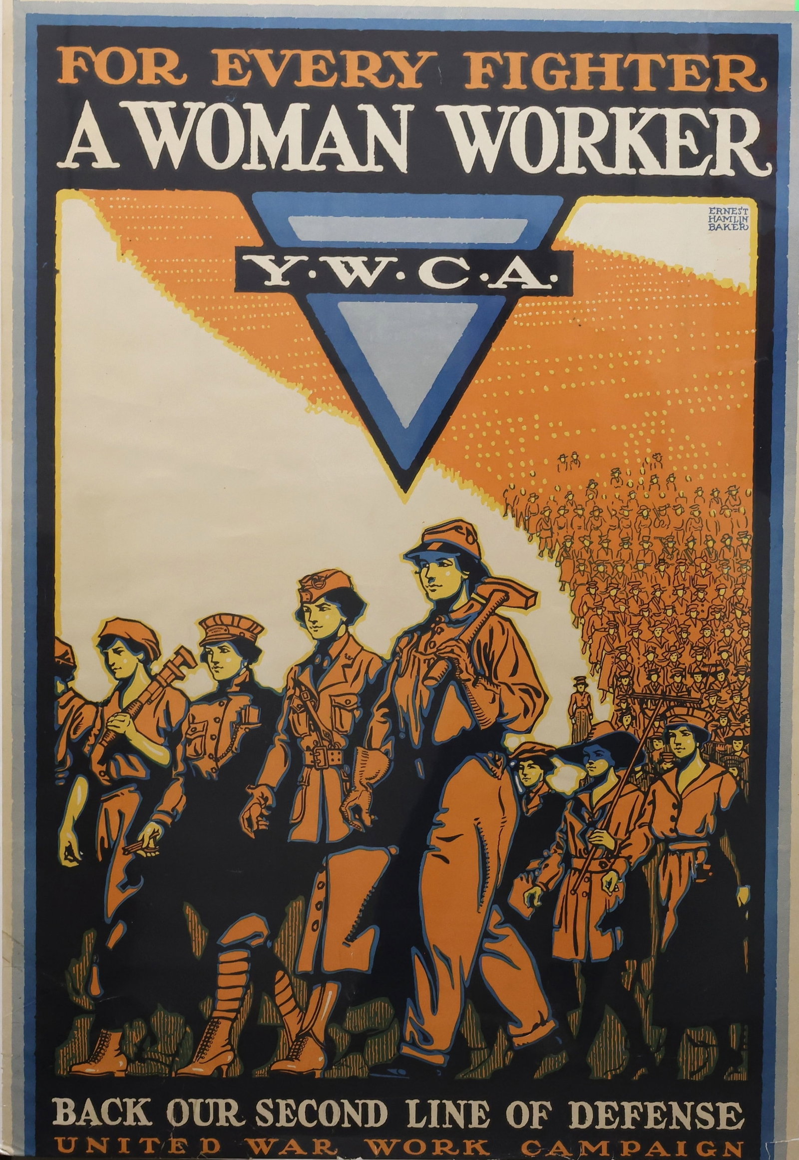 World War I United War Work Campaign Poster-E.H. Baker (1 of 5)