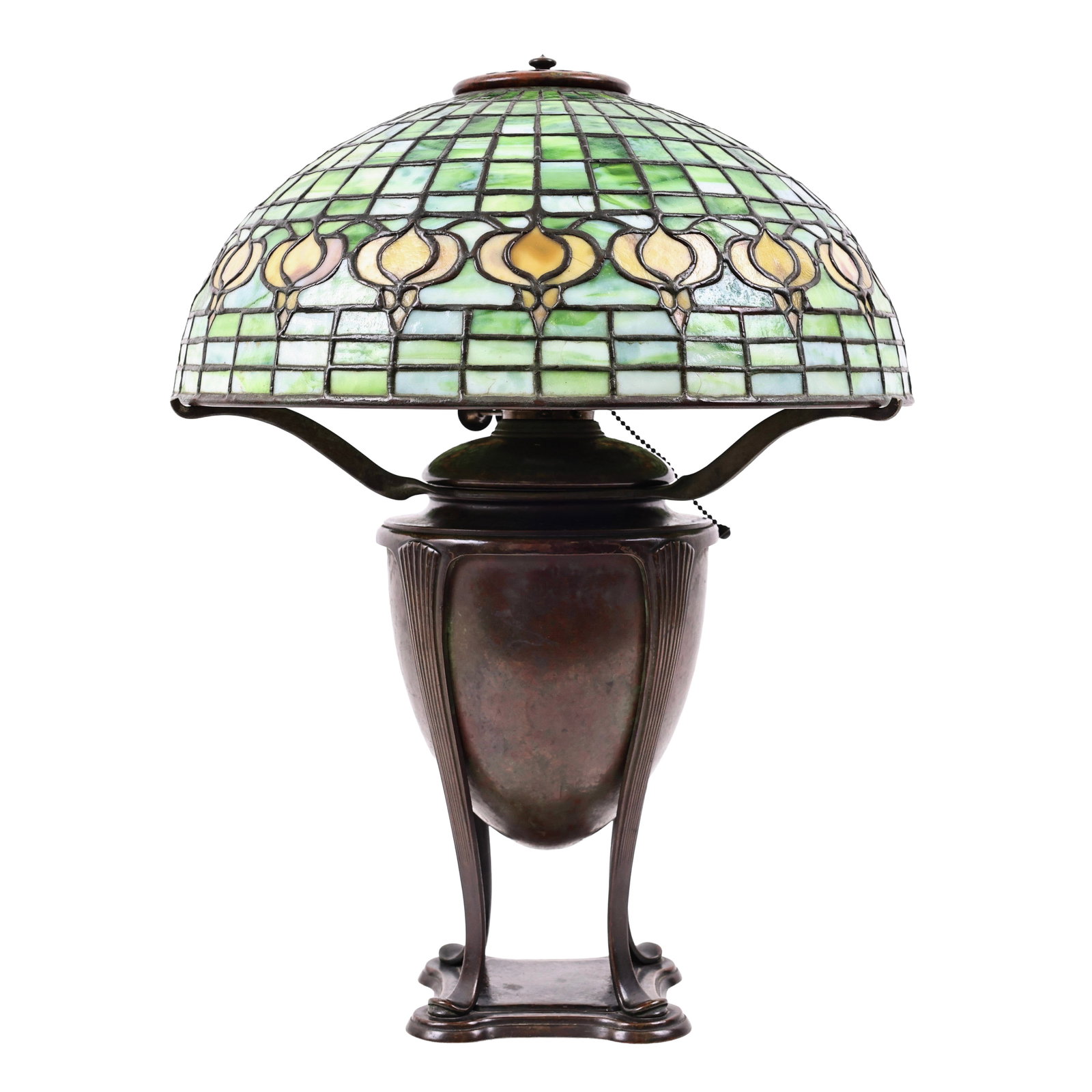 Tiffany "Pomegranate" Art Glass Table Lamp (1 of 20)