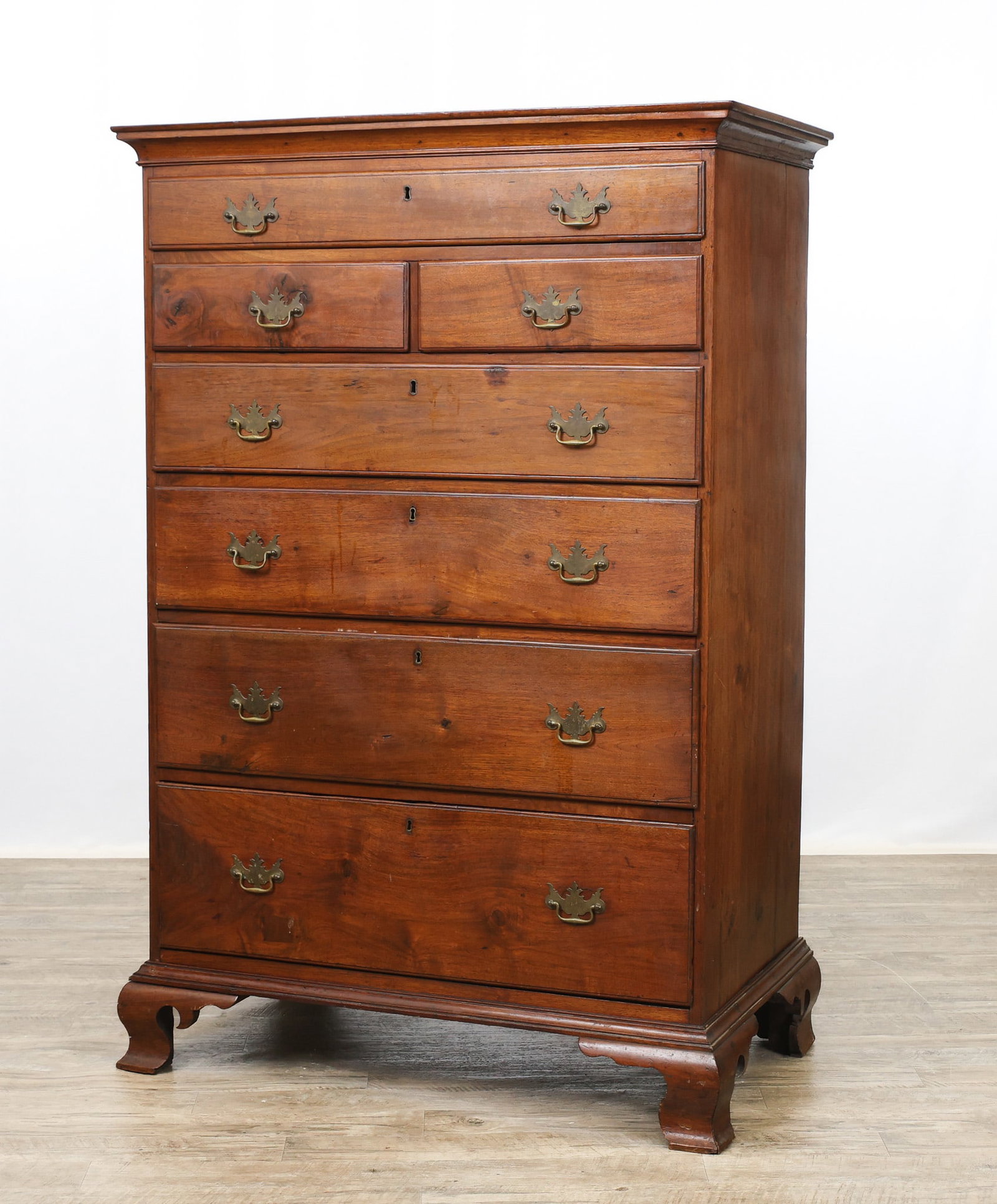 Pennsylvania Chippendale Tall Chest (1 of 20)