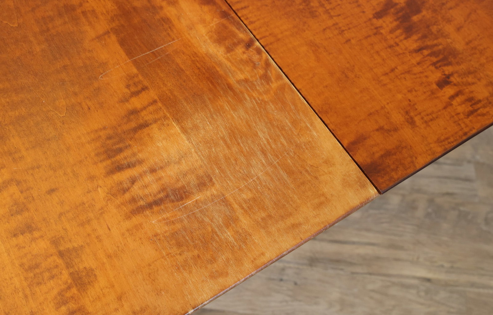 Tiger Maple Extension Table - 12