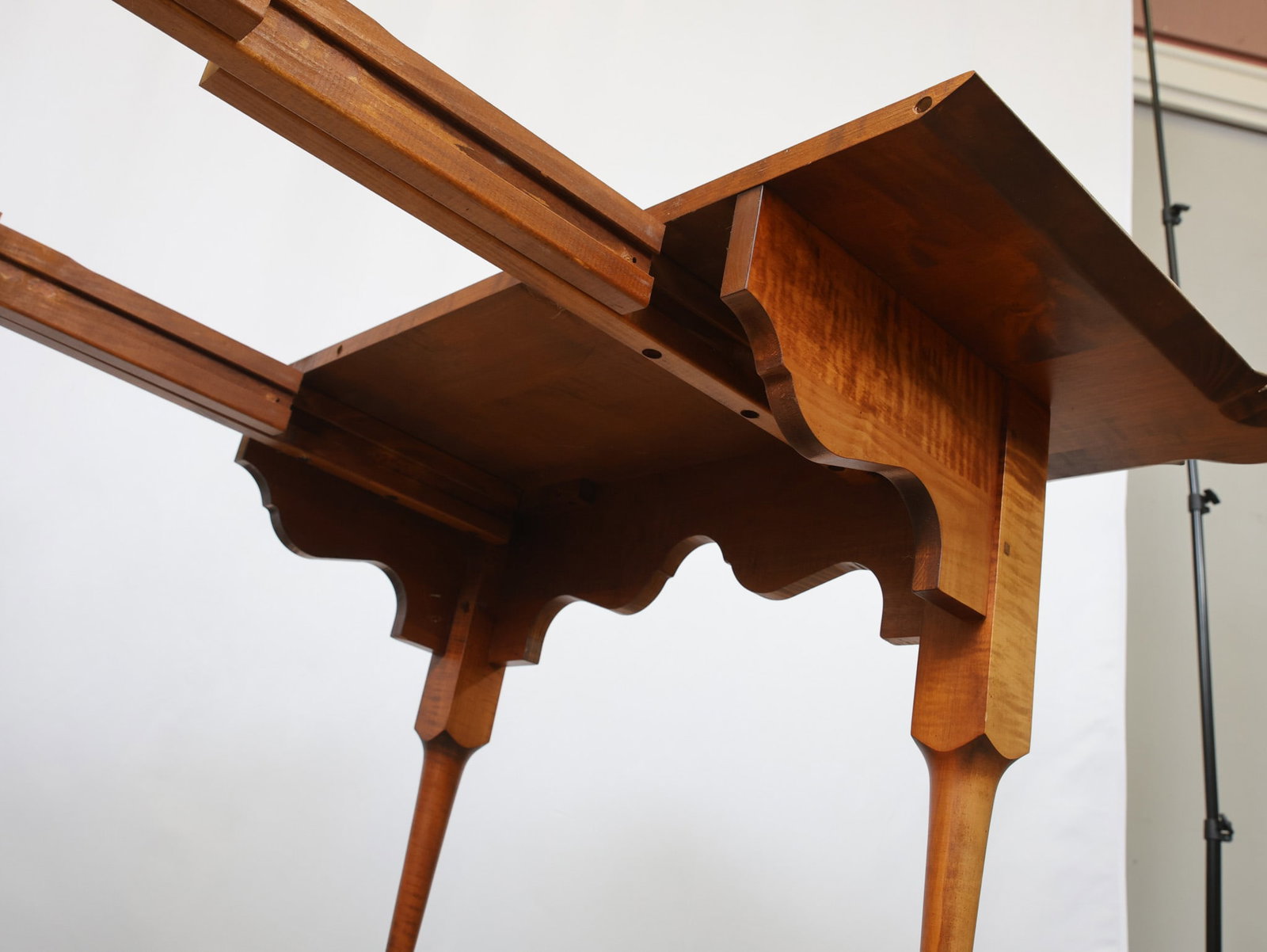 Tiger Maple Extension Table - 14