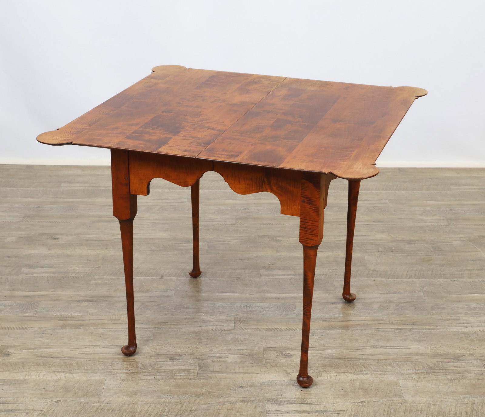 Tiger Maple Extension Table - 3