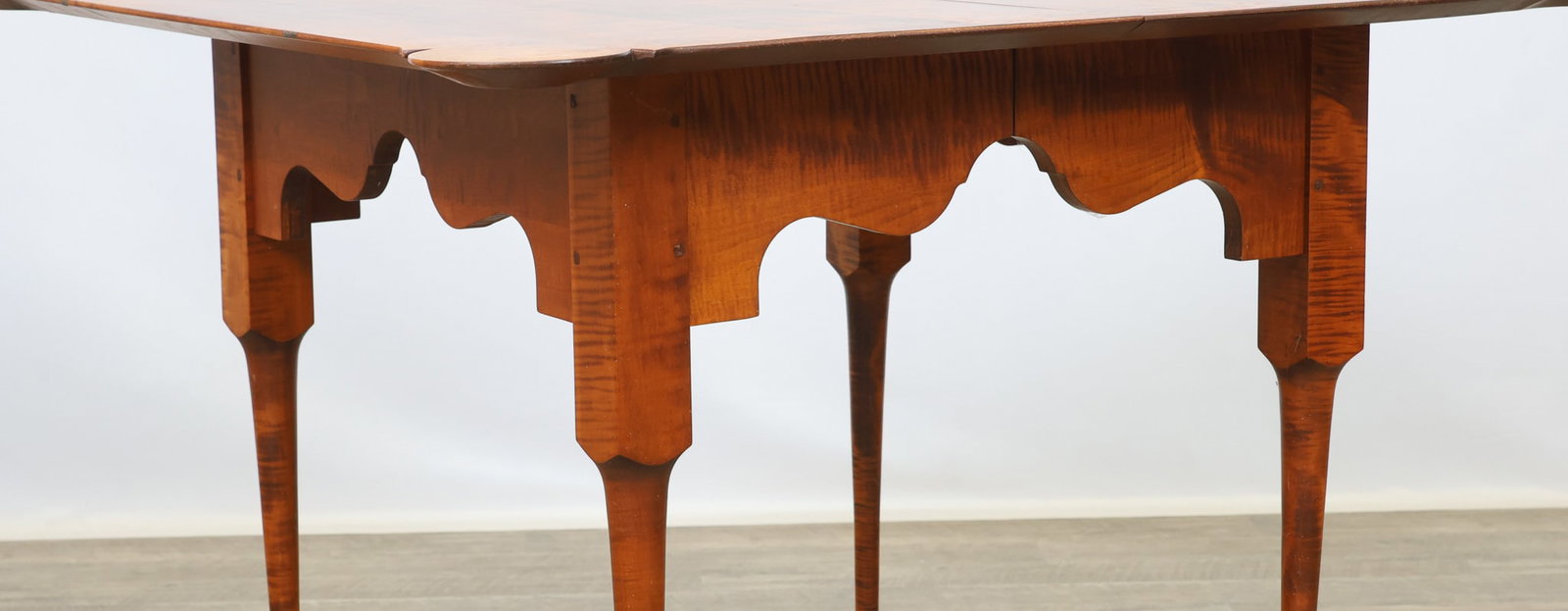 Tiger Maple Extension Table - 5