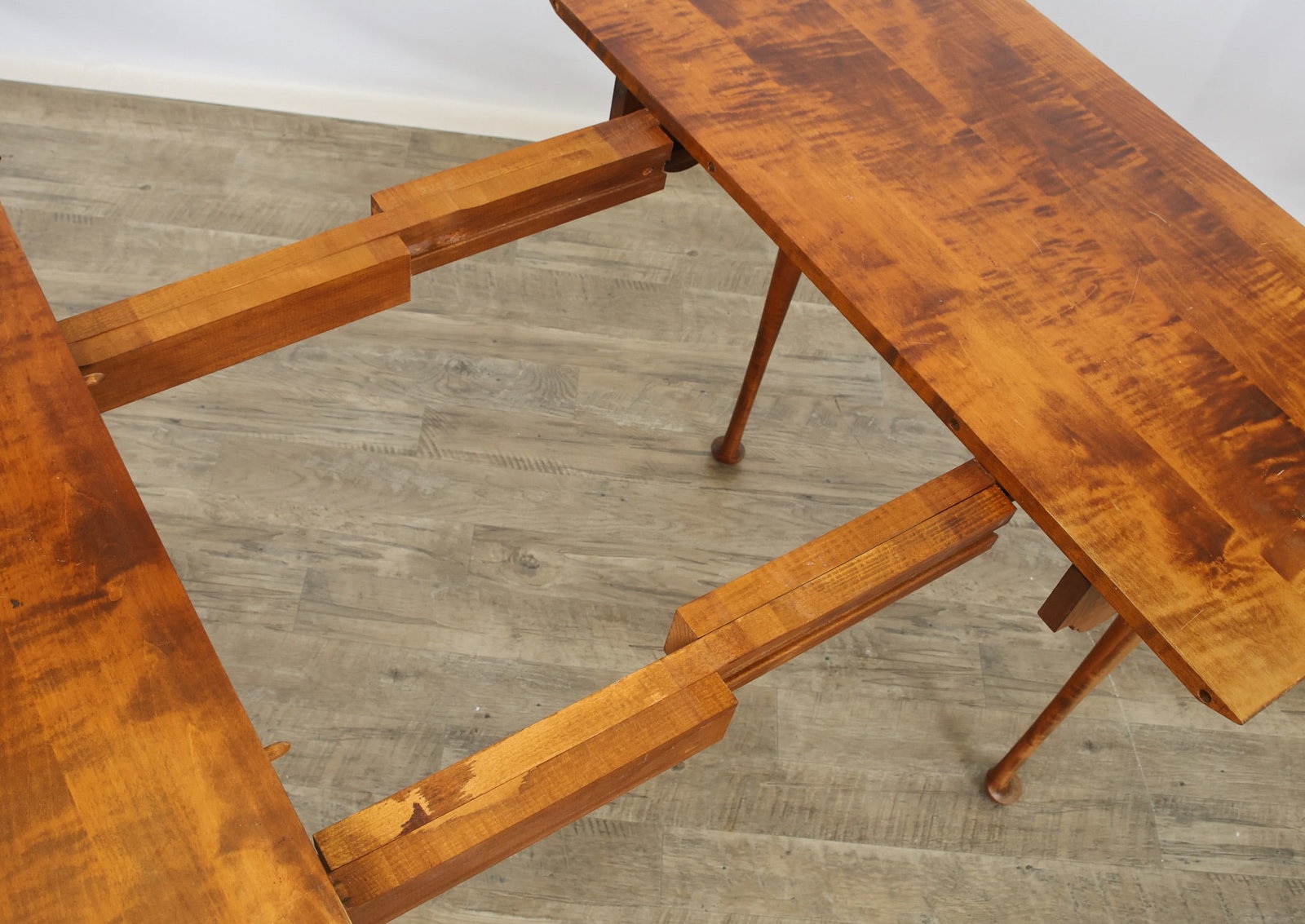 Tiger Maple Extension Table - 9