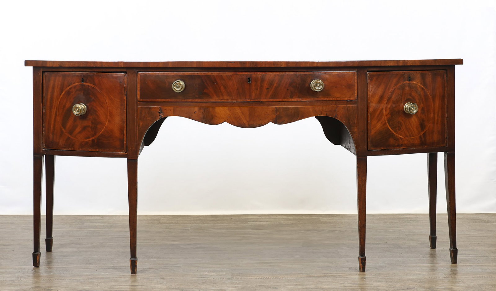 Inlaid Hepplewhite Mahogany Sideboard (1 of 20)