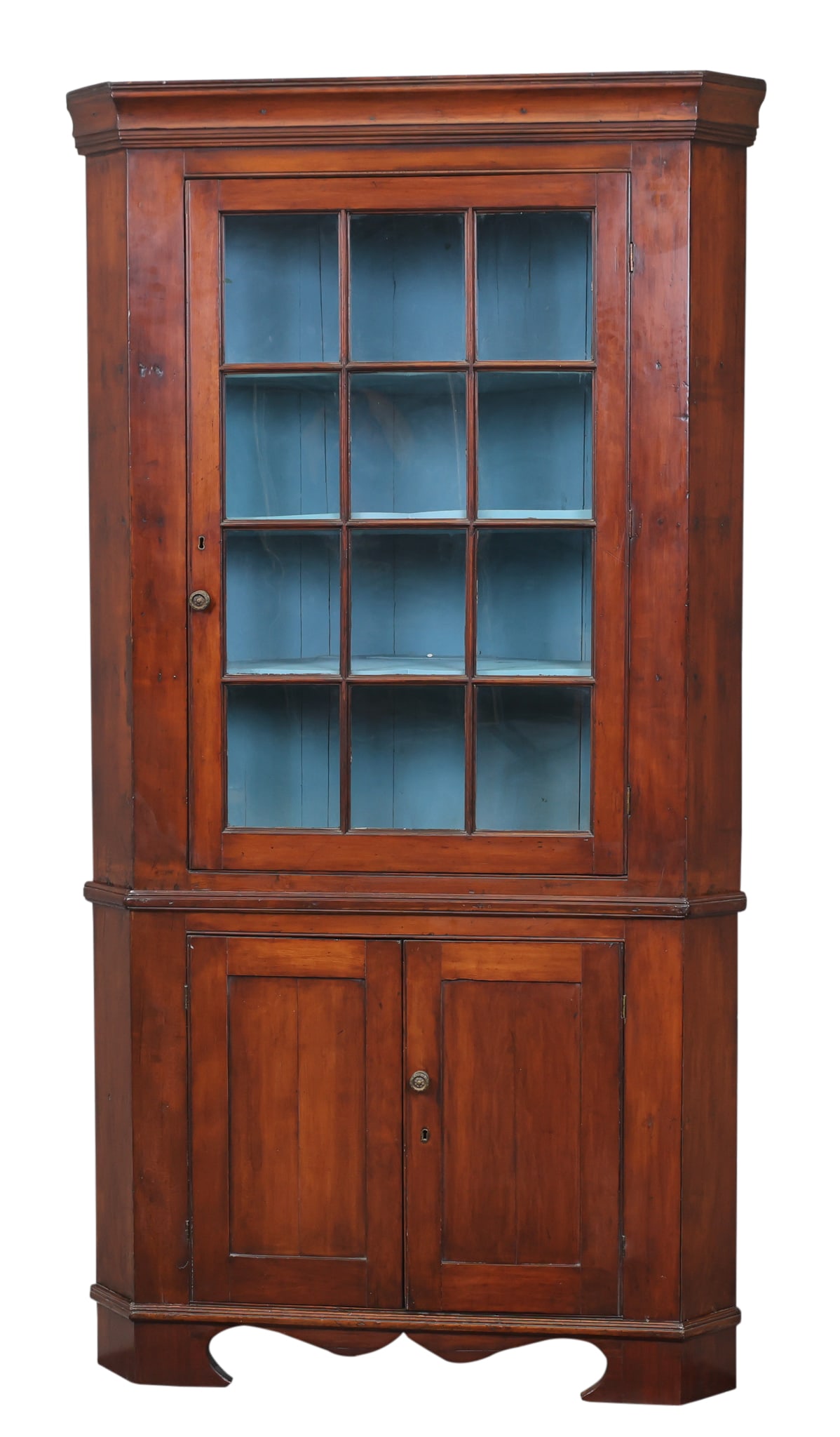 Pennsylvania Cherrywood Corner Cupboard (1 of 16)