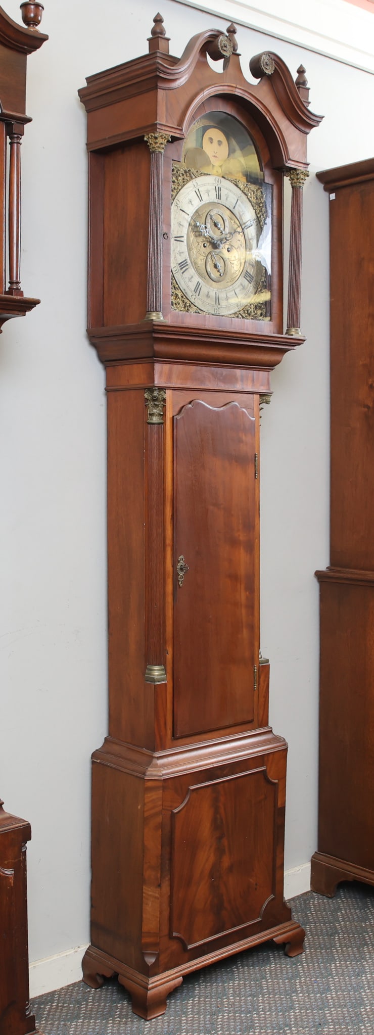 Early 19th c. British Tall Case Clock - 7